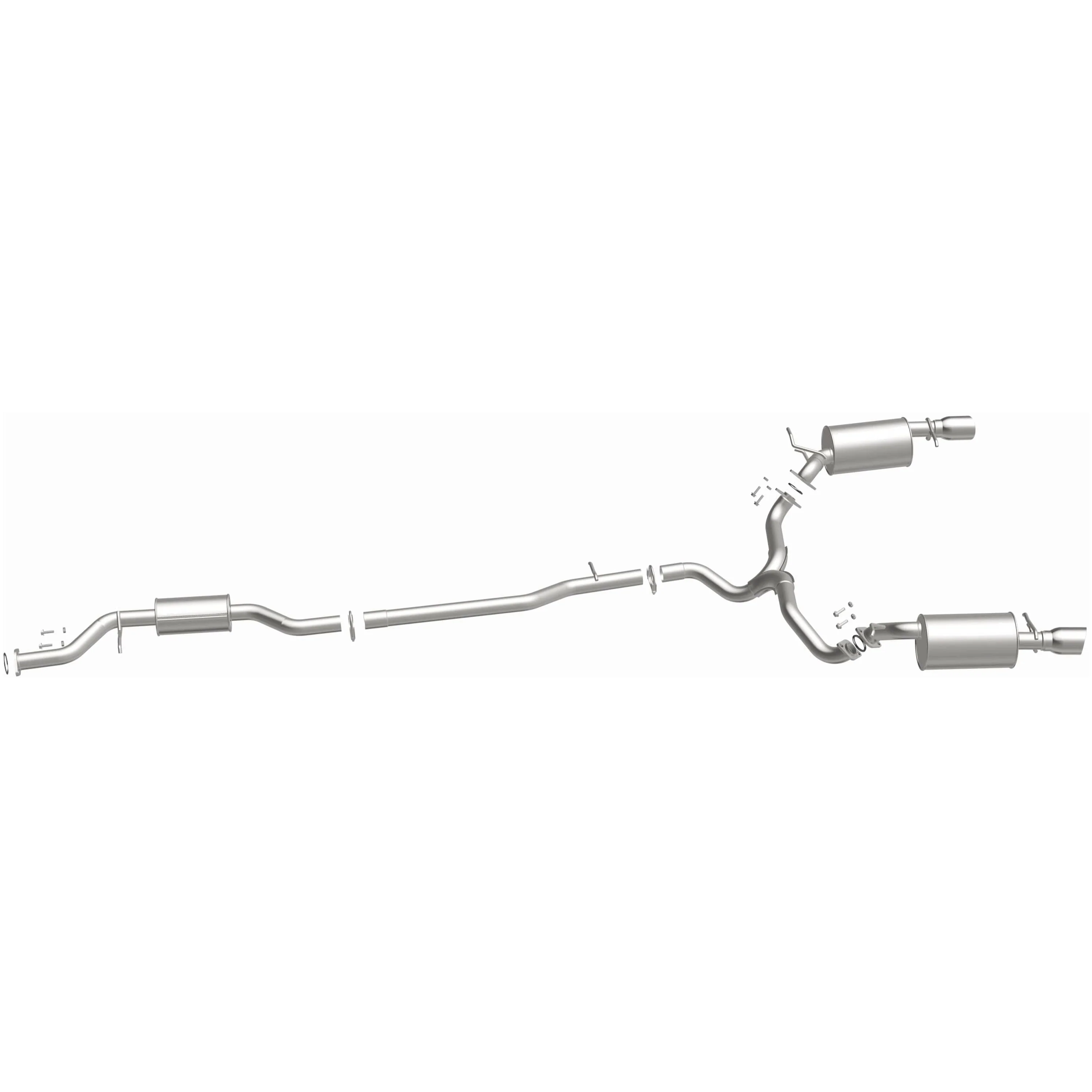 BRExhaust 2007 Mazda CX-9 3.5L | 2008-2015 Mazda CX-9 3.7L Direct-Fit Exhaust System Kit 106-0837 - Image 5