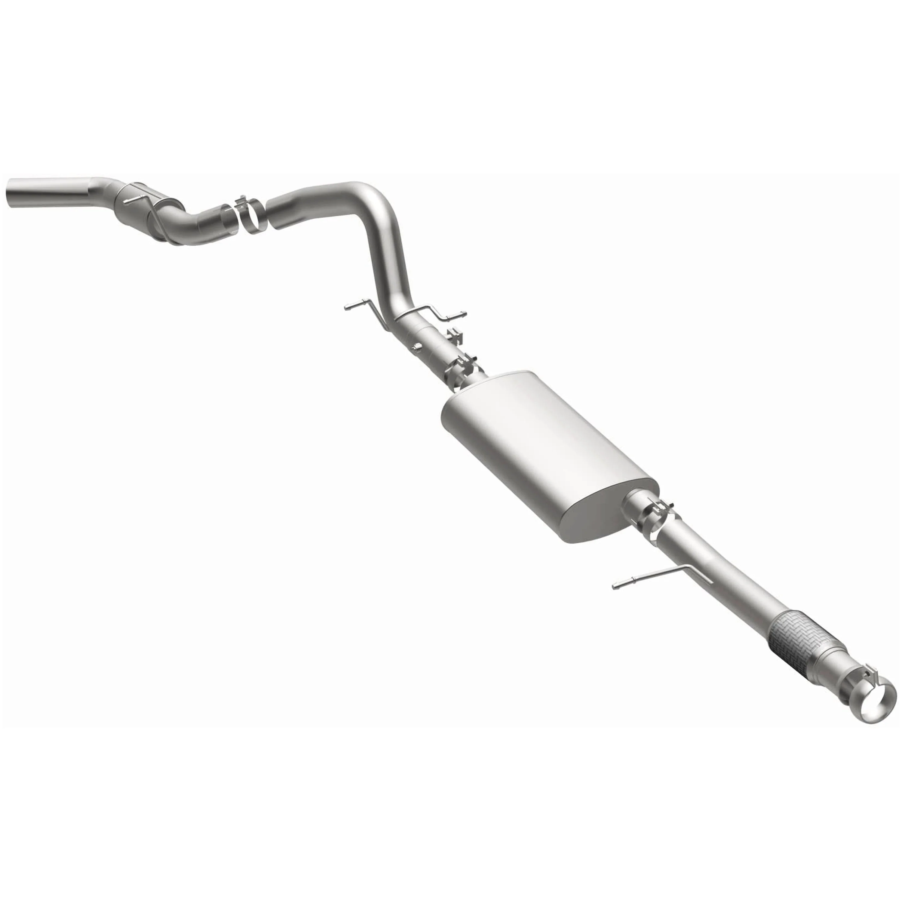 BRExhaust 2015-2020 Cadillac Escalade ESV 6.2L | 2015-2020 GMC Yukon XL 6.2L Direct-Fit Exhaust System Kit 106-0838 - Image 2