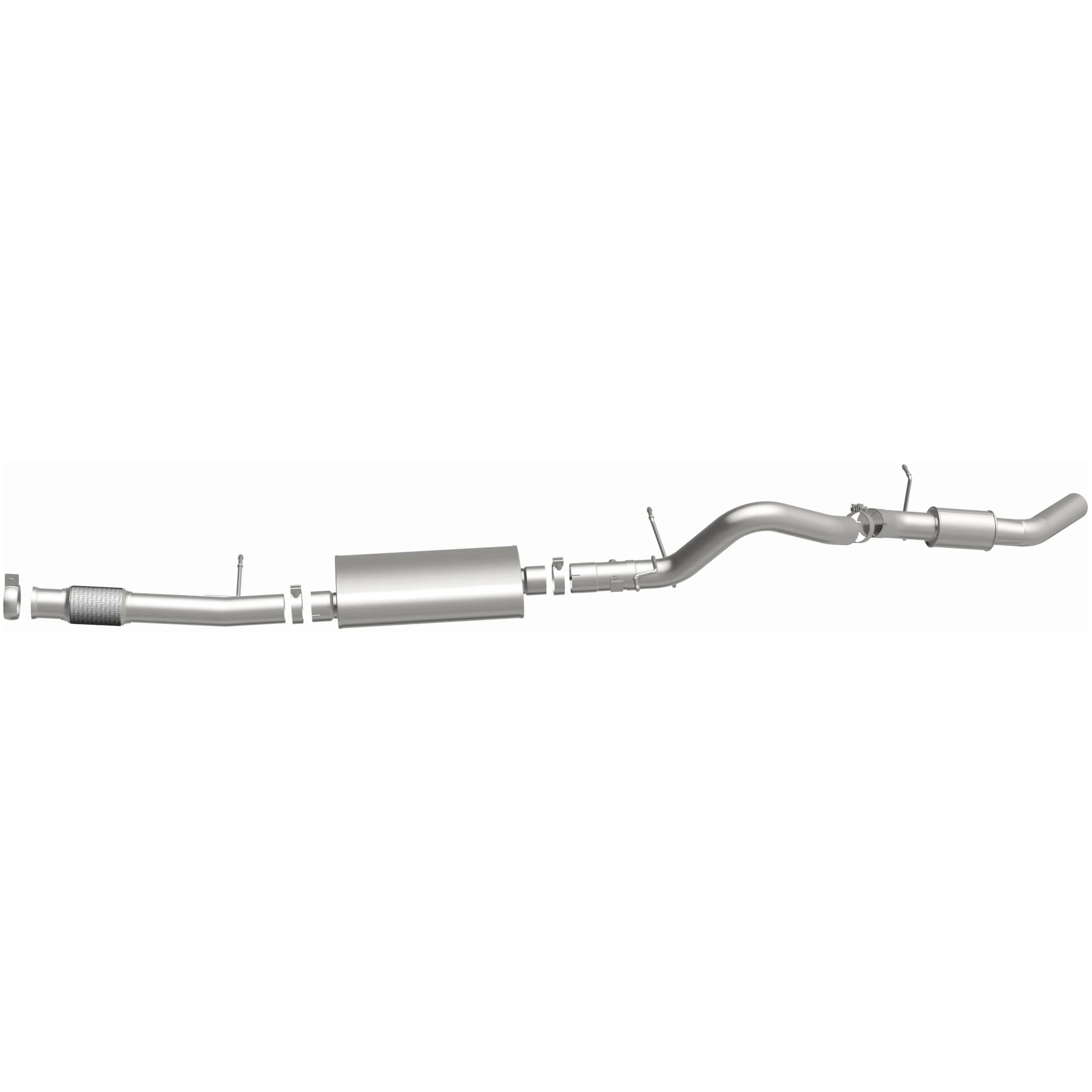 BRExhaust 2015-2020 Cadillac Escalade ESV 6.2L | 2015-2020 GMC Yukon XL 6.2L Direct-Fit Exhaust System Kit 106-0838 - Image 5