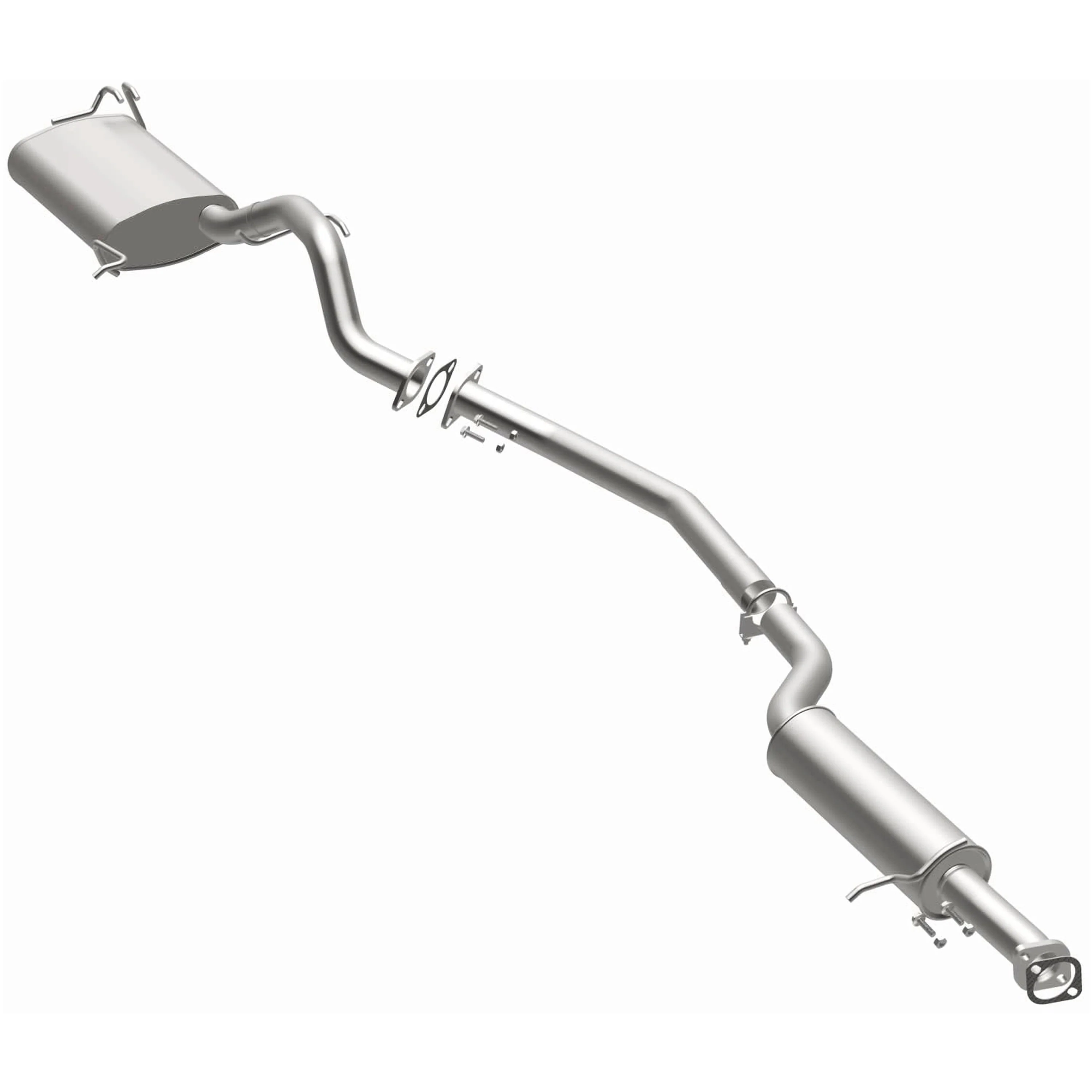 BRExhaust 2011-2013 Kia Sorento 3.5L | 2010-2012 Hyundai Santa Fe 3.5L Direct-Fit Exhaust System Kit 106-0839 - Image 2