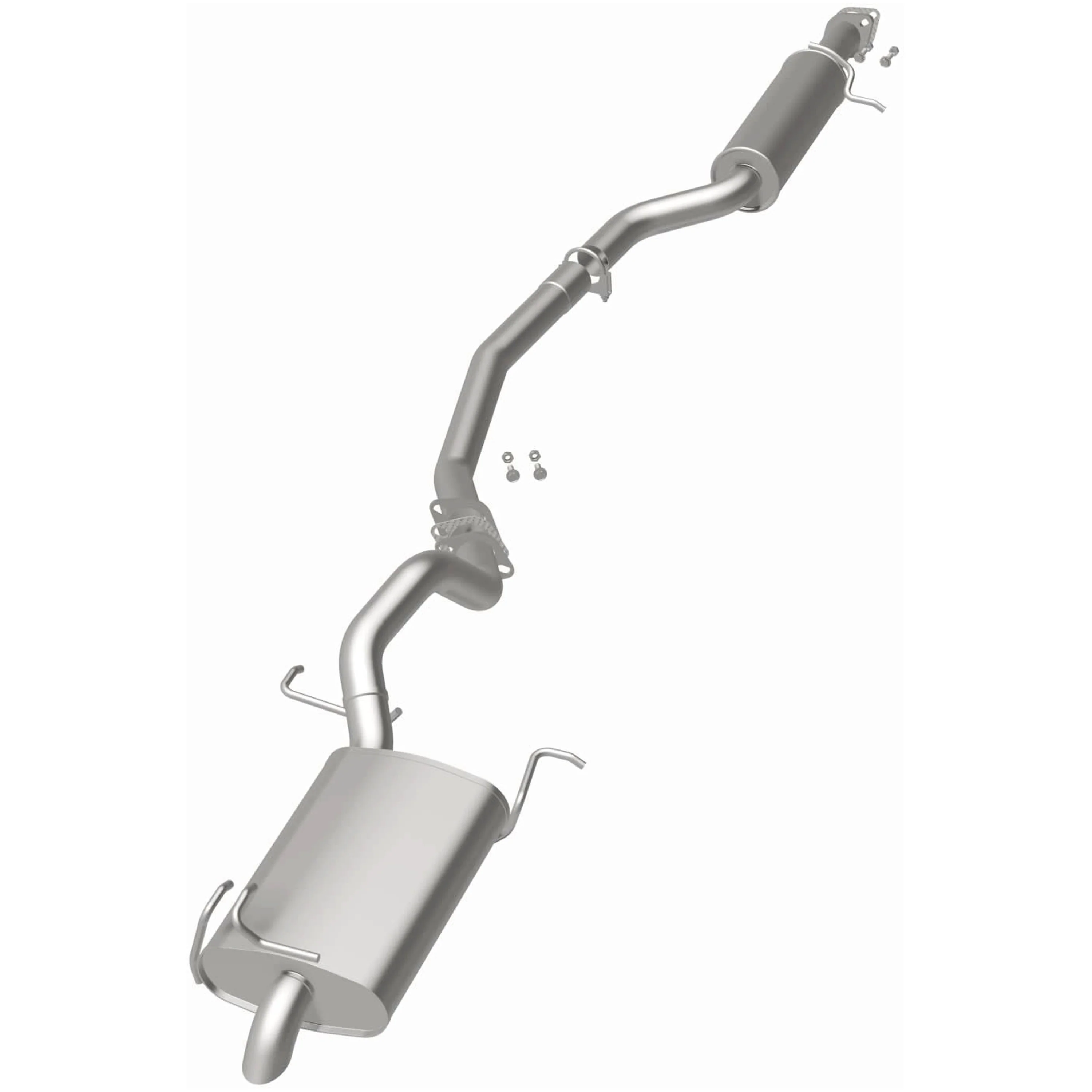 BRExhaust 2011-2013 Kia Sorento 3.5L | 2010-2012 Hyundai Santa Fe 3.5L Direct-Fit Exhaust System Kit 106-0839 - Image 3