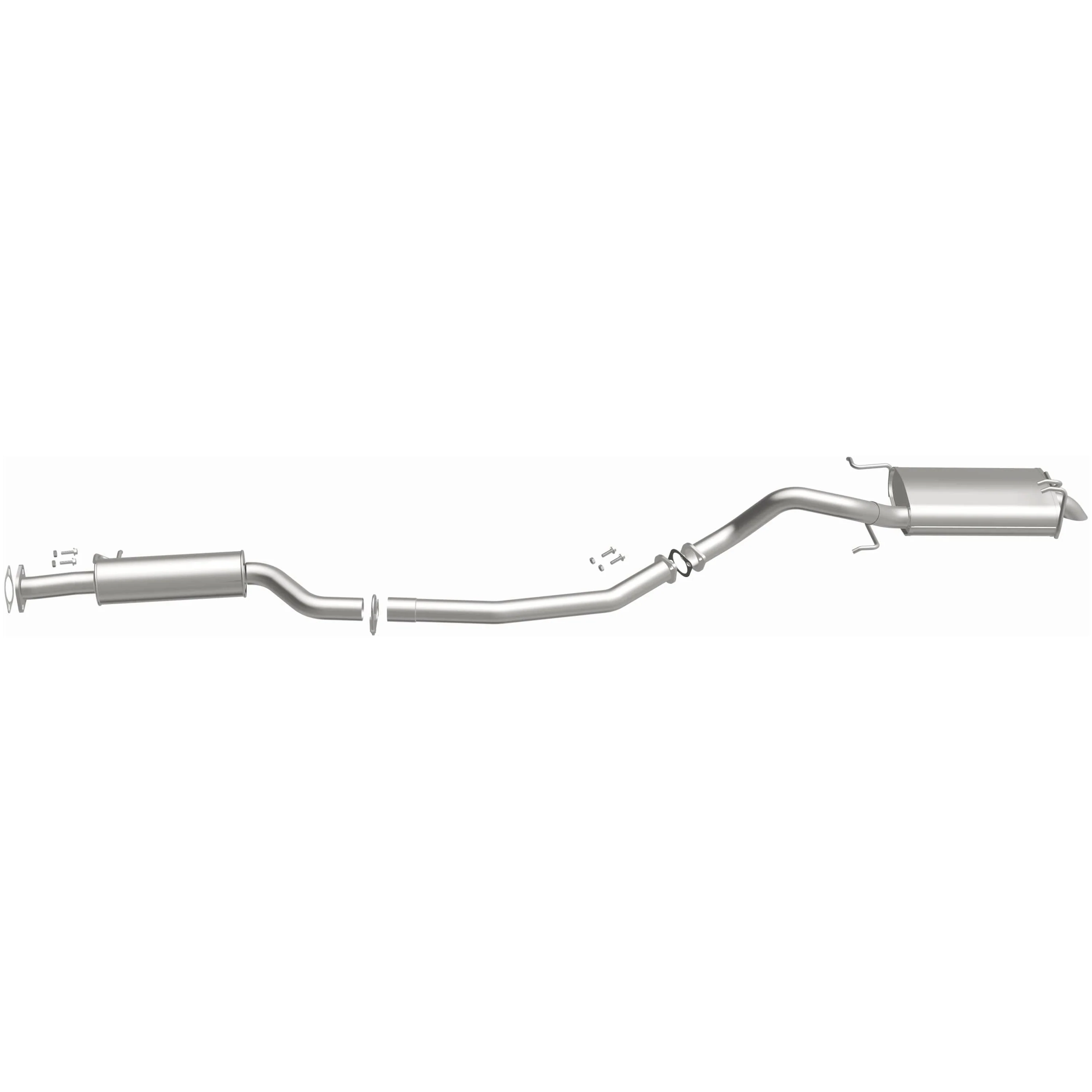 BRExhaust 2011-2013 Kia Sorento 3.5L | 2010-2012 Hyundai Santa Fe 3.5L Direct-Fit Exhaust System Kit 106-0839 - Image 5