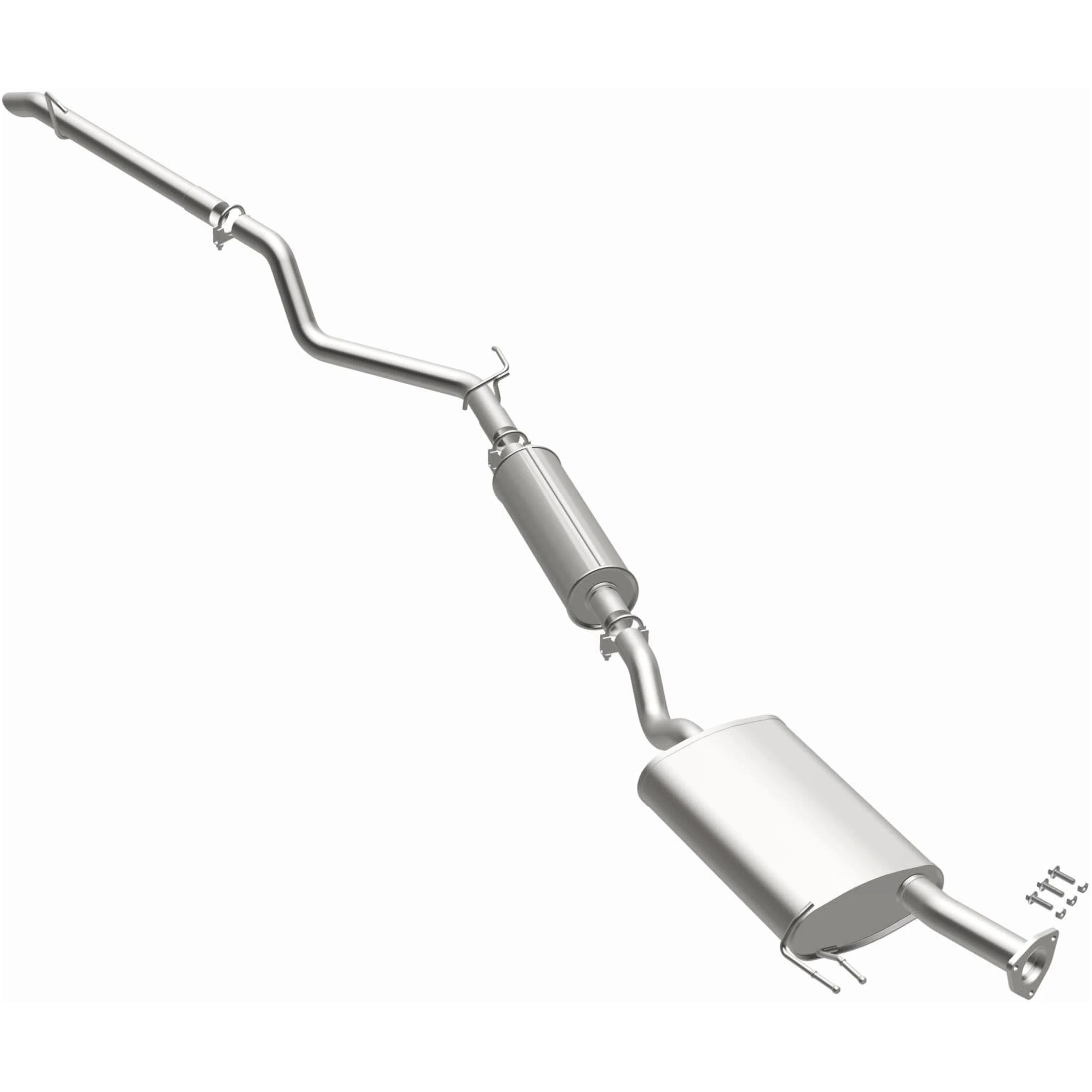 BRExhaust 2014-2016 Acura MDX 3.5L | 2016-2021 Honda Pilot 3.5L Direct-Fit Exhaust System Kit 106-0840 - Image 2