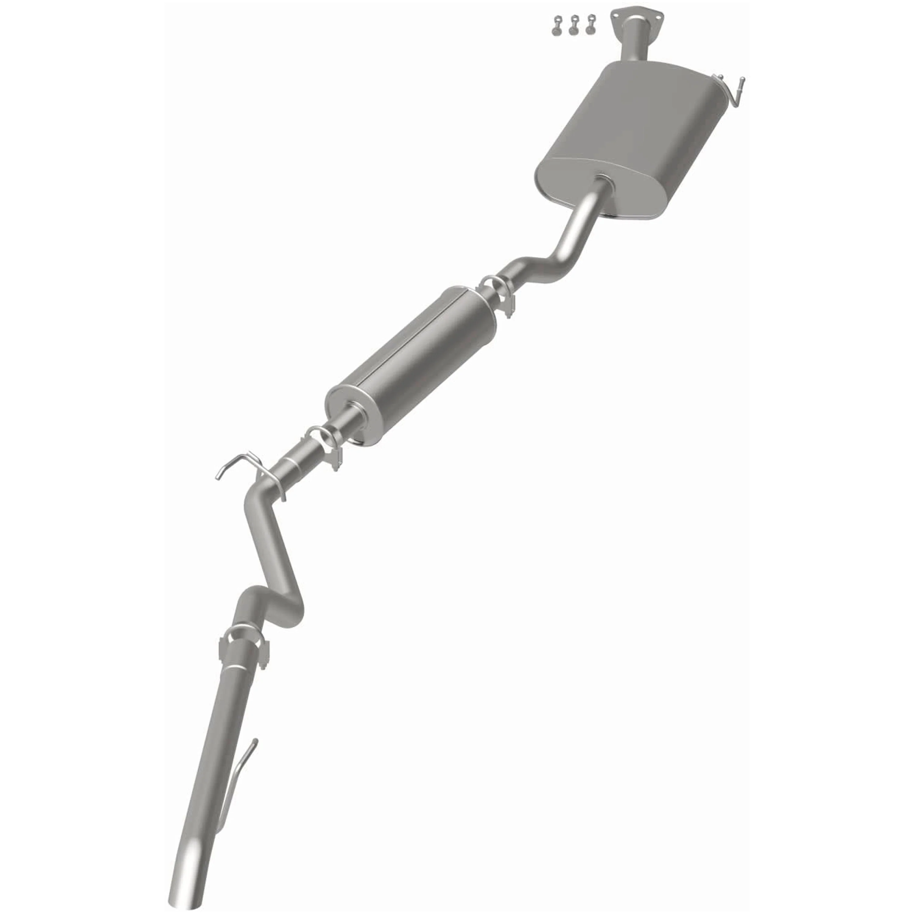 BRExhaust 2014-2016 Acura MDX 3.5L | 2016-2021 Honda Pilot 3.5L Direct-Fit Exhaust System Kit 106-0840 - Image 3