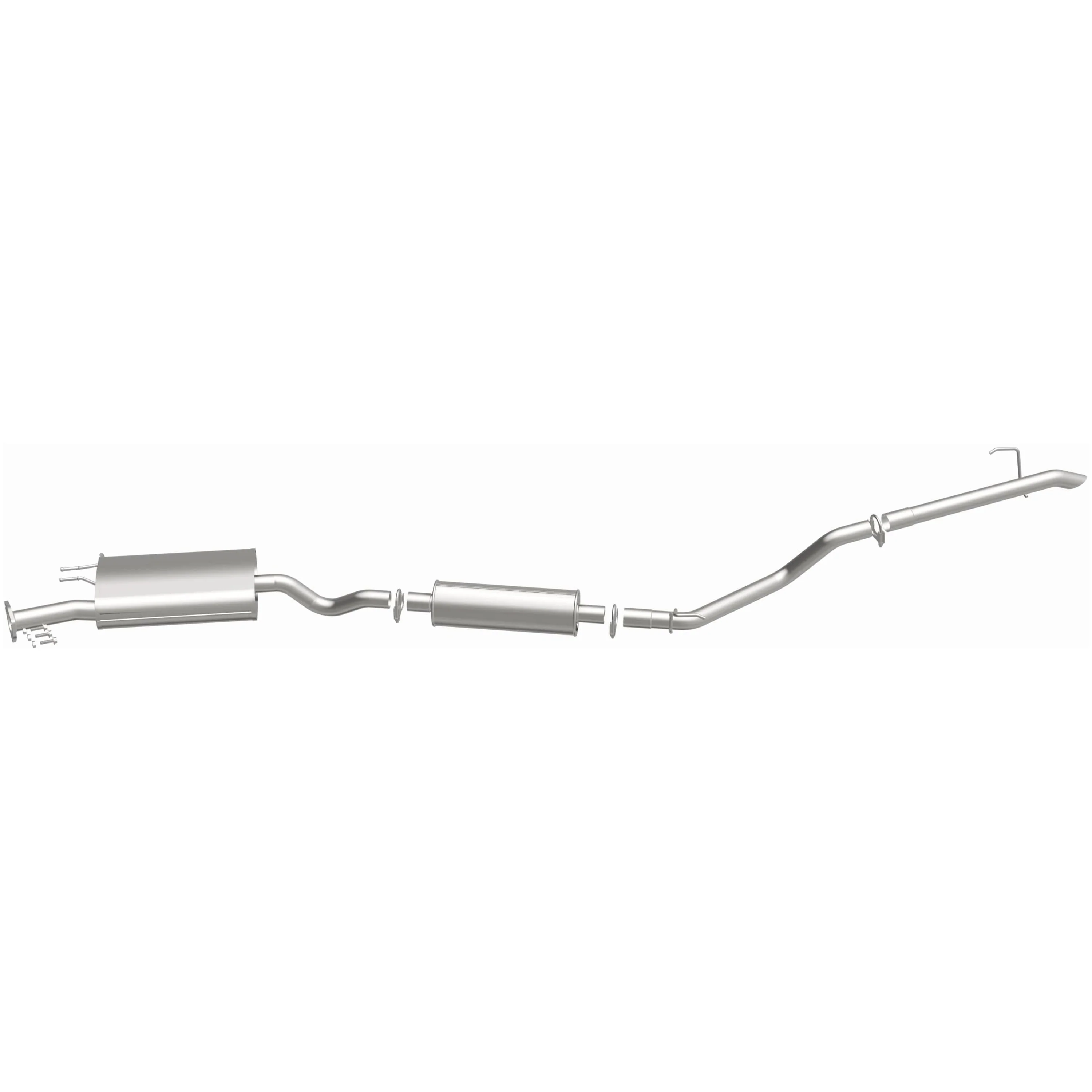 BRExhaust 2014-2016 Acura MDX 3.5L | 2016-2021 Honda Pilot 3.5L Direct-Fit Exhaust System Kit 106-0840 - Image 5