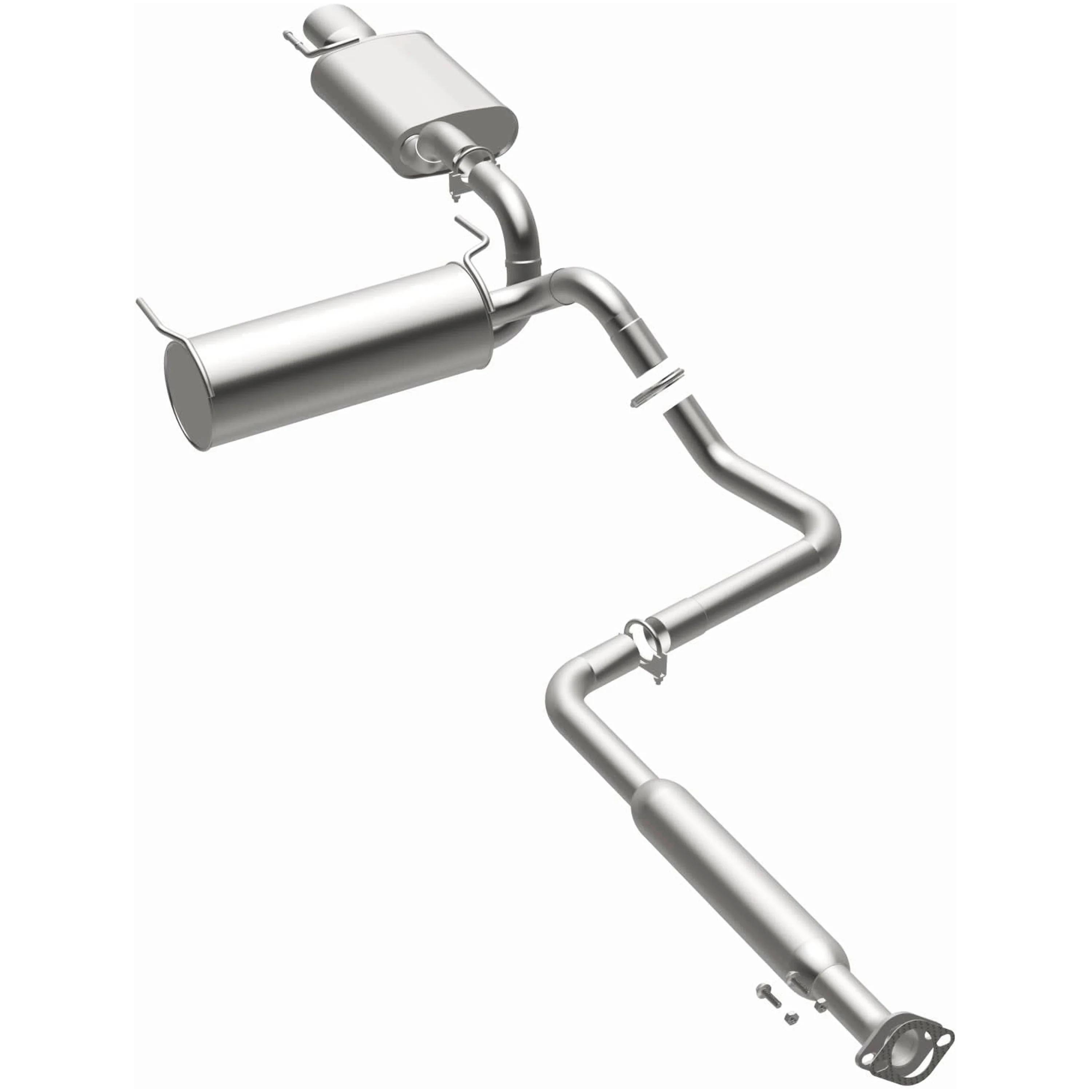 BRExhaust 2012-2017 Buick Verano 2.4L Direct-Fit Exhaust System Kit 106-0844 - Image 2