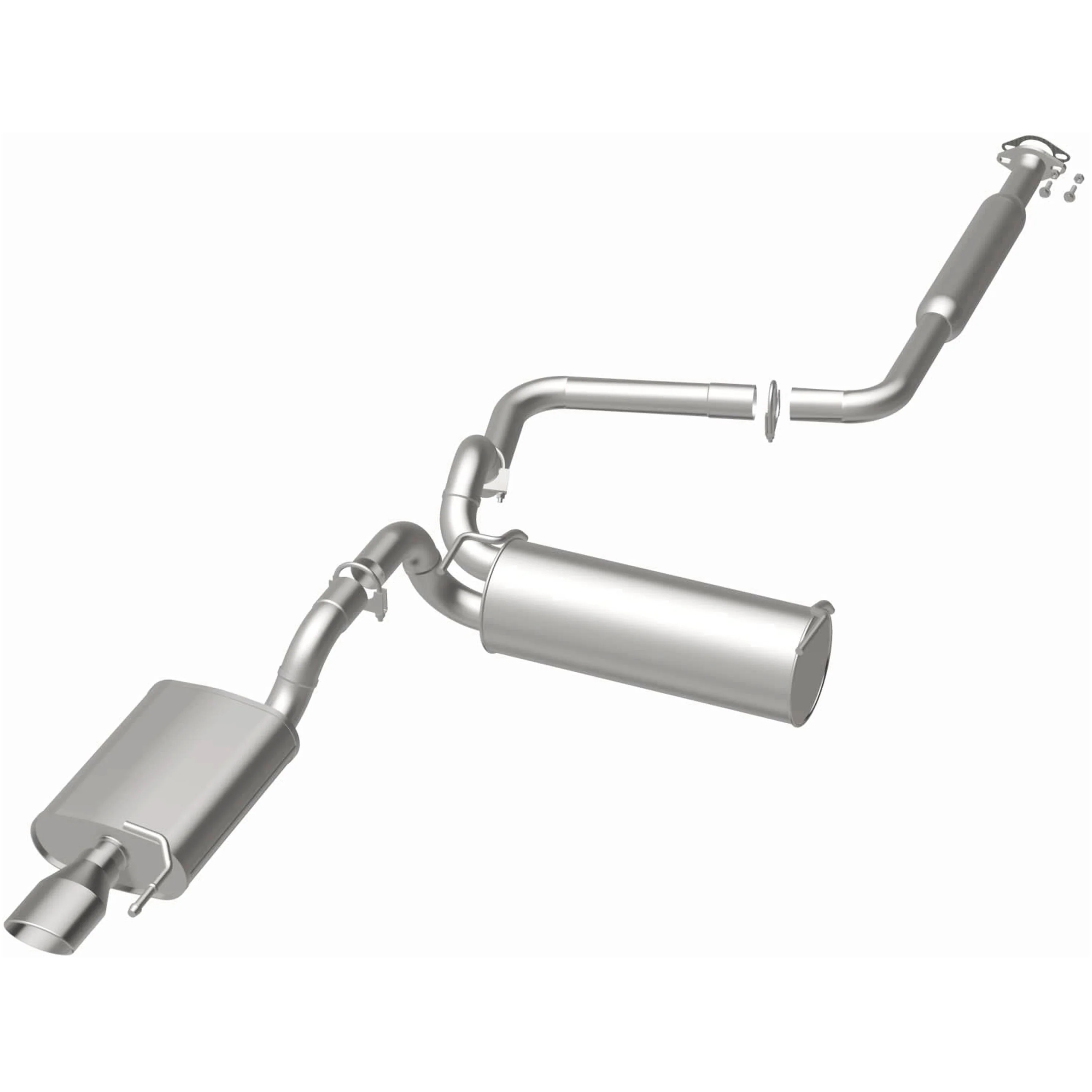 BRExhaust 2012-2017 Buick Verano 2.4L Direct-Fit Exhaust System Kit 106-0844 - Image 3