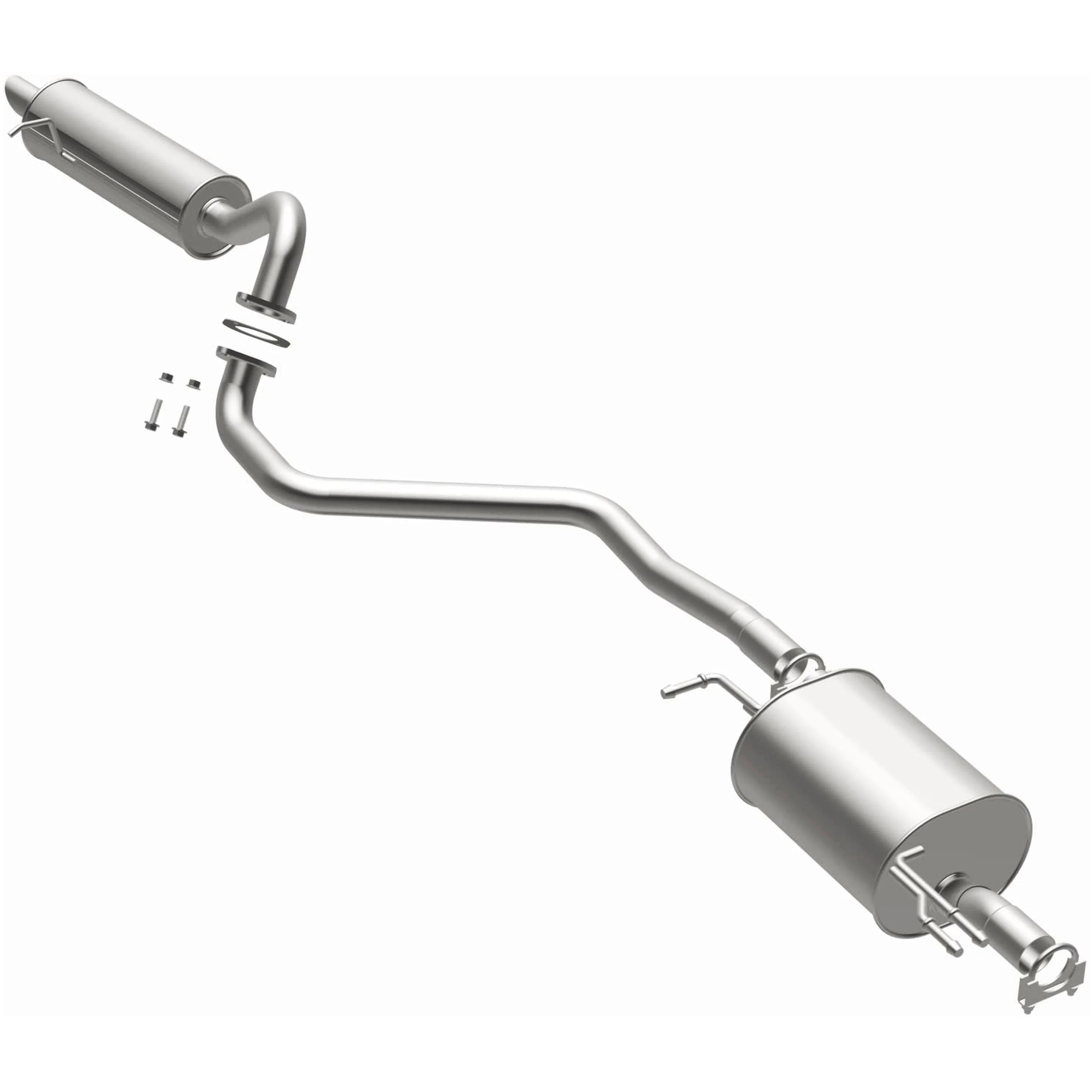 BRExhaust 2014-2016 Kia Soul 2.0L Direct-Fit Exhaust System Kit 106-0845 - Image 2