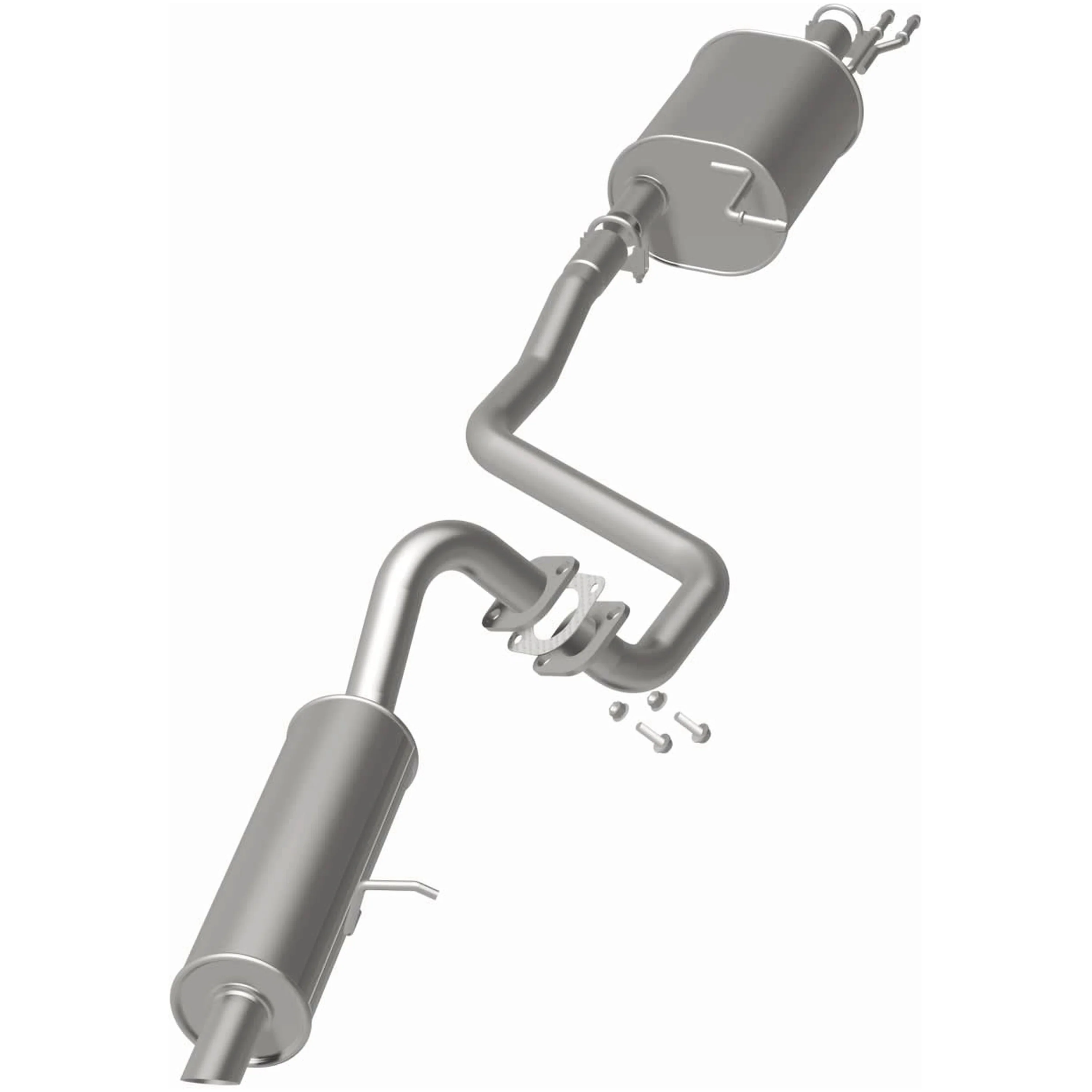 BRExhaust 2014-2016 Kia Soul 2.0L Direct-Fit Exhaust System Kit 106-0845 - Image 3