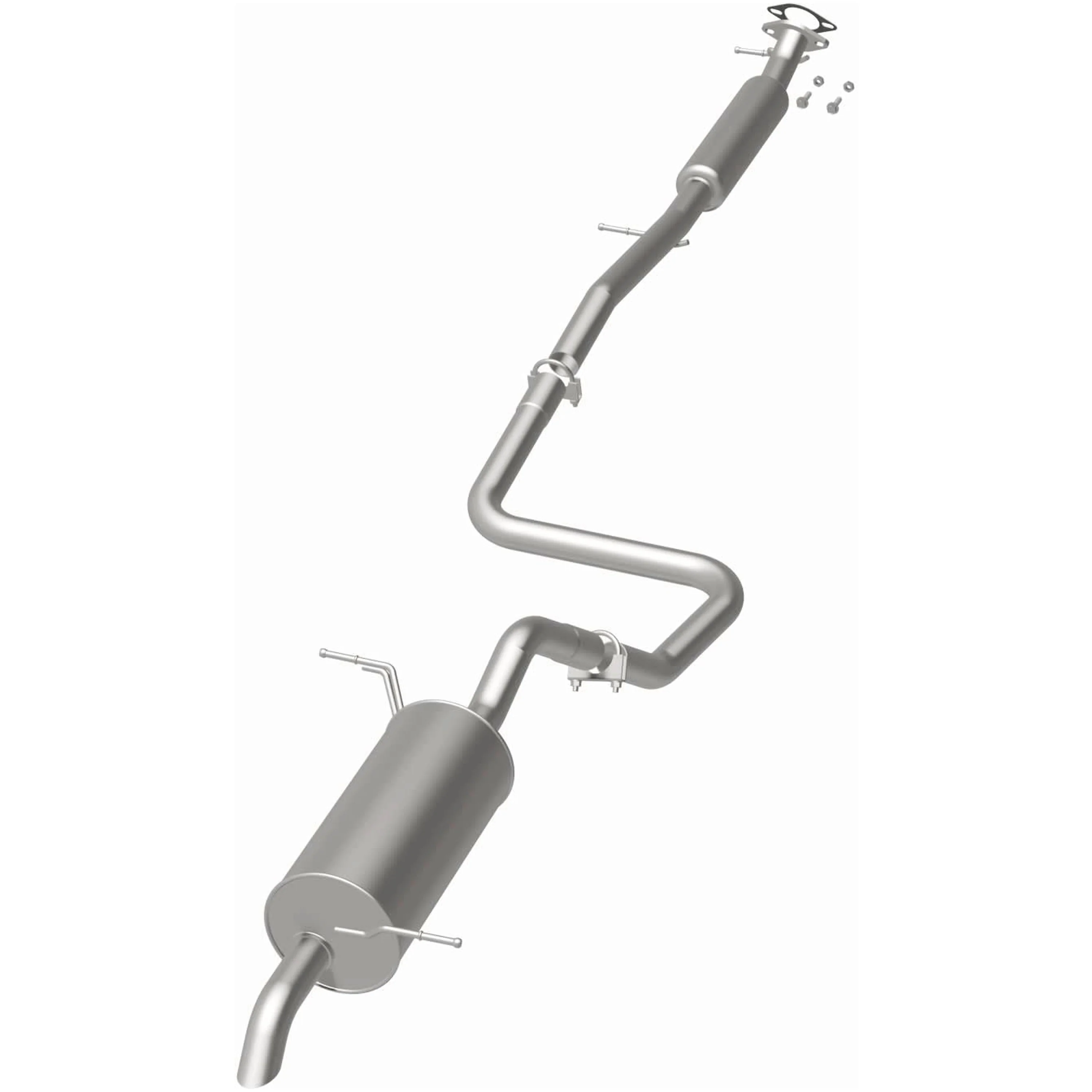 BRExhaust 2011-2016 Ford Fiesta 1.6L Direct-Fit Exhaust System Kit 106-0846 - Image 3