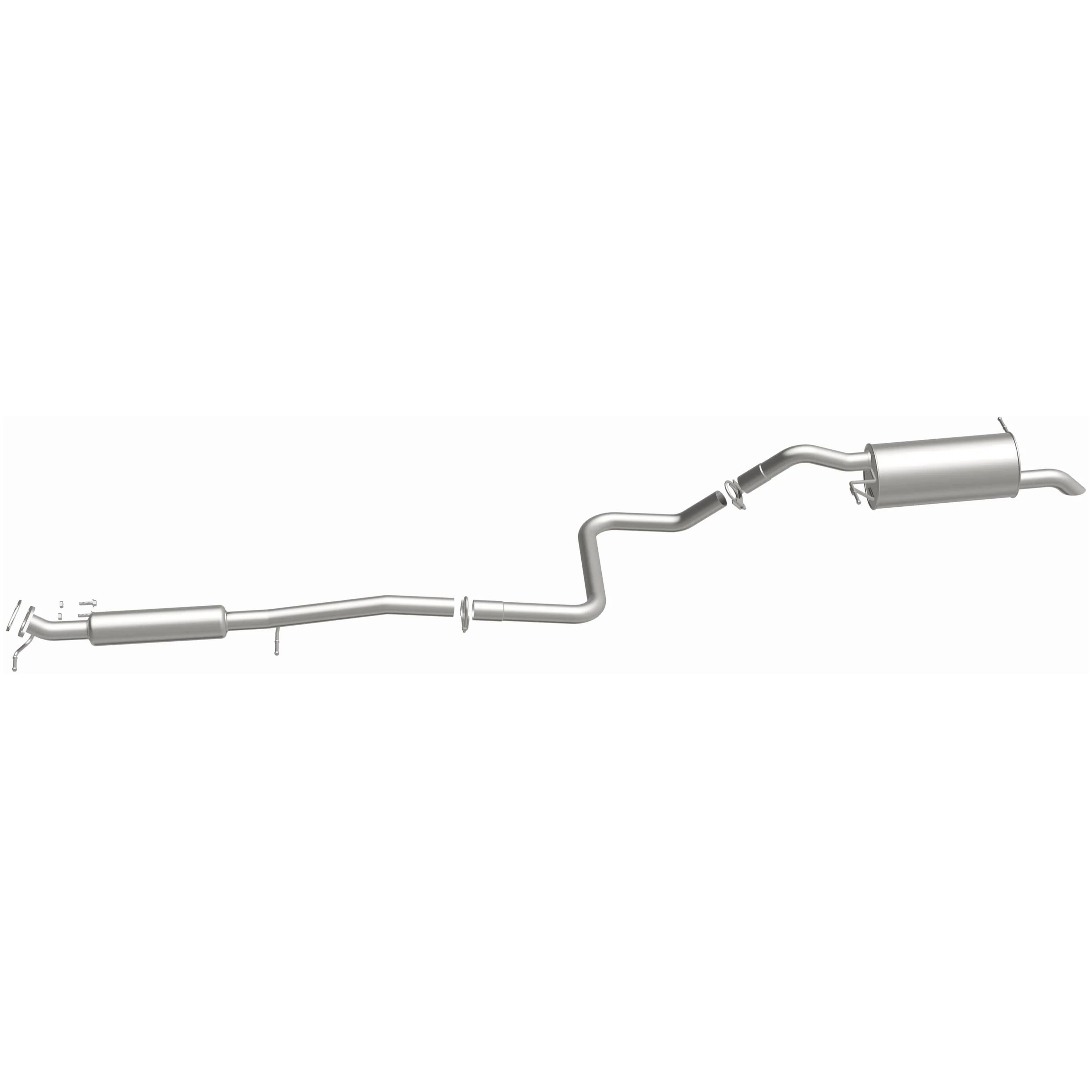 BRExhaust 2011-2016 Ford Fiesta 1.6L Direct-Fit Exhaust System Kit 106-0846 - Image 5
