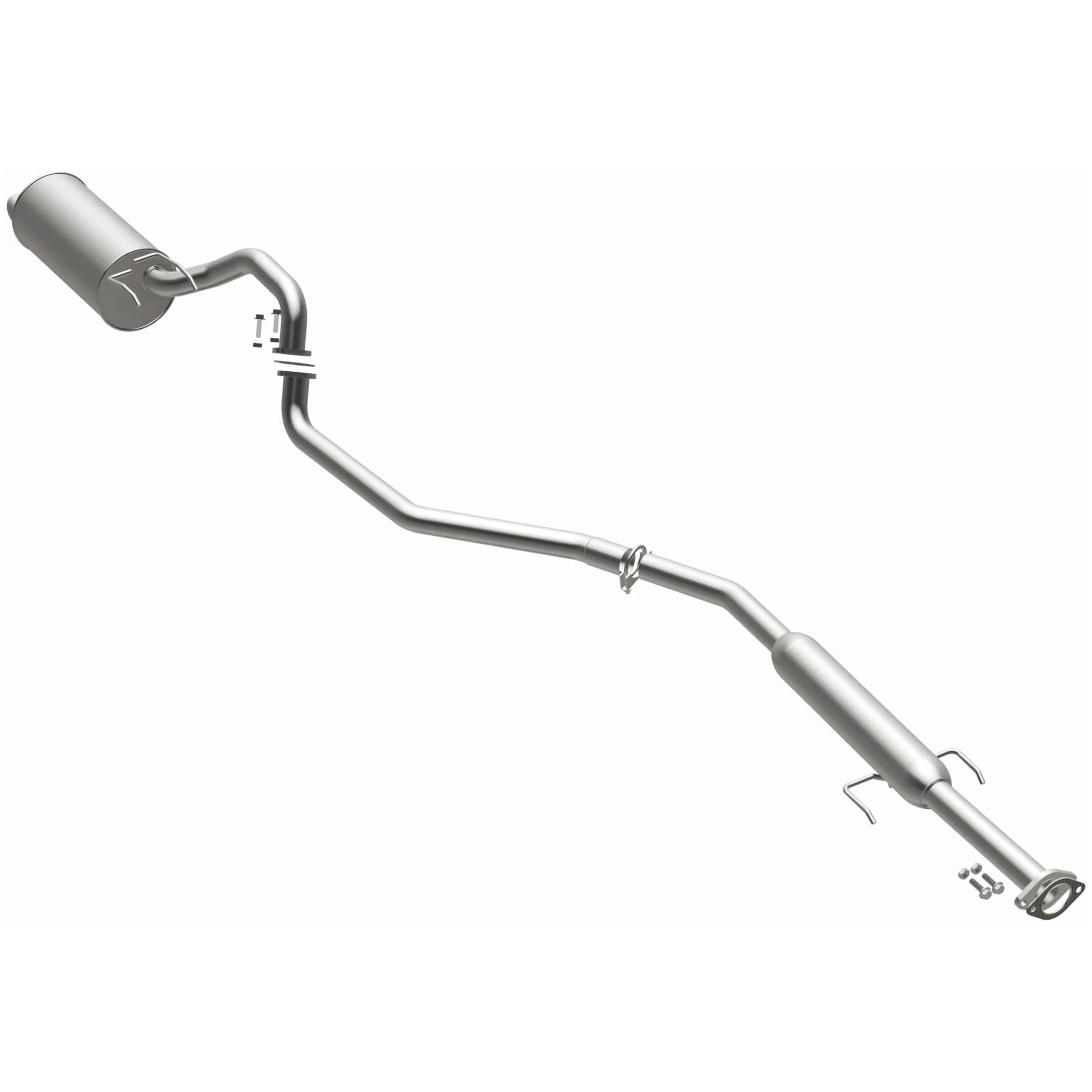 BRExhaust 2004-2008 Kia Spectra 2.0L | 2007 Kia Spectra5 2.0L Direct-Fit Exhaust System Kit 106-0854 - Image 2