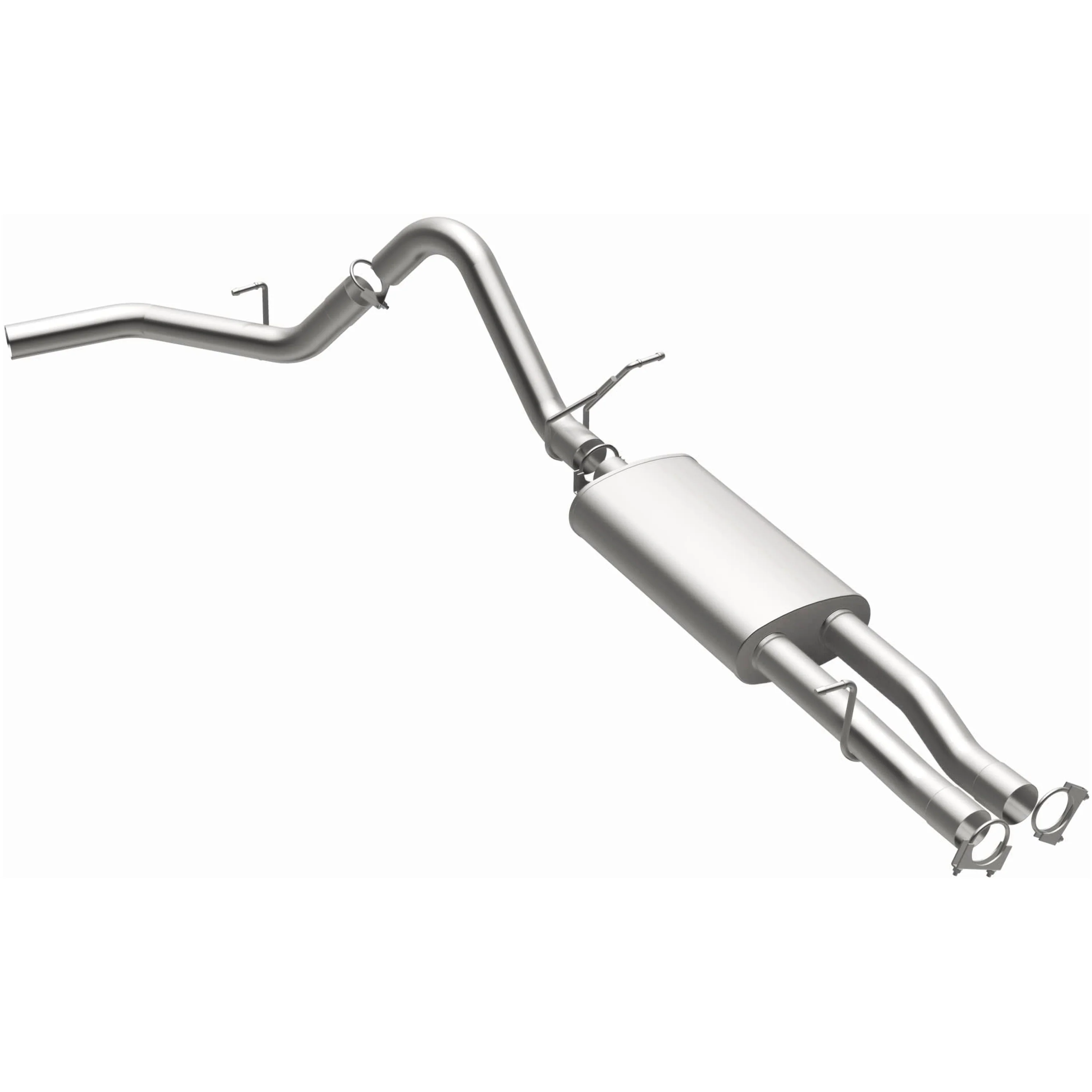 BRExhaust 2001-2002 Chevrolet Silverado 2500 HD 6.0L | 2001-2002 GMC Sierra 2500 HD 6.0L Direct-Fit Exhaust System Kit 106-0865 - Image 2