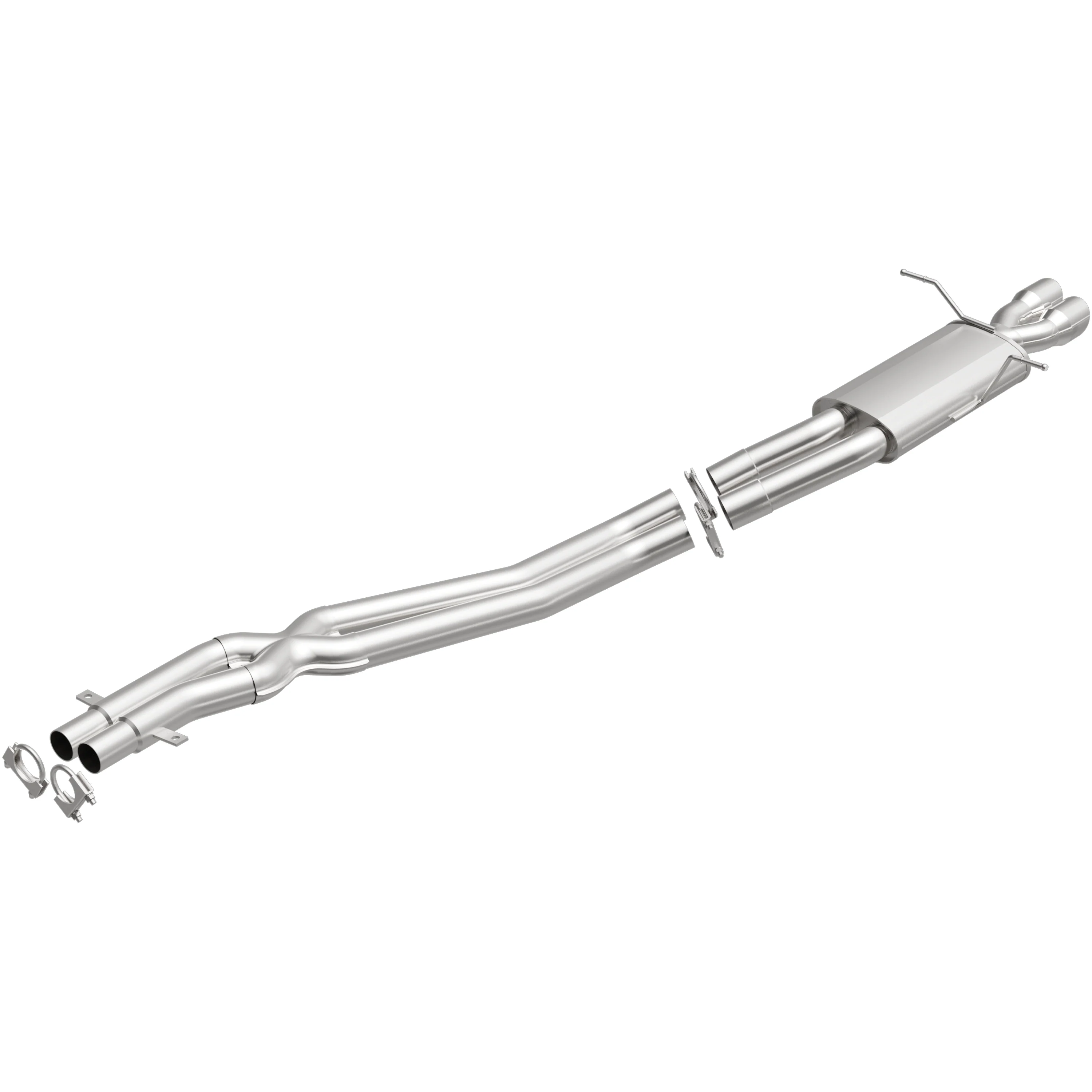 BRExhaust 2001-2005 BMW 325Ci 2.5L | 2001-2005 BMW 325i 2.5L Direct-Fit Exhaust System Kit 106-0866 - Image 4