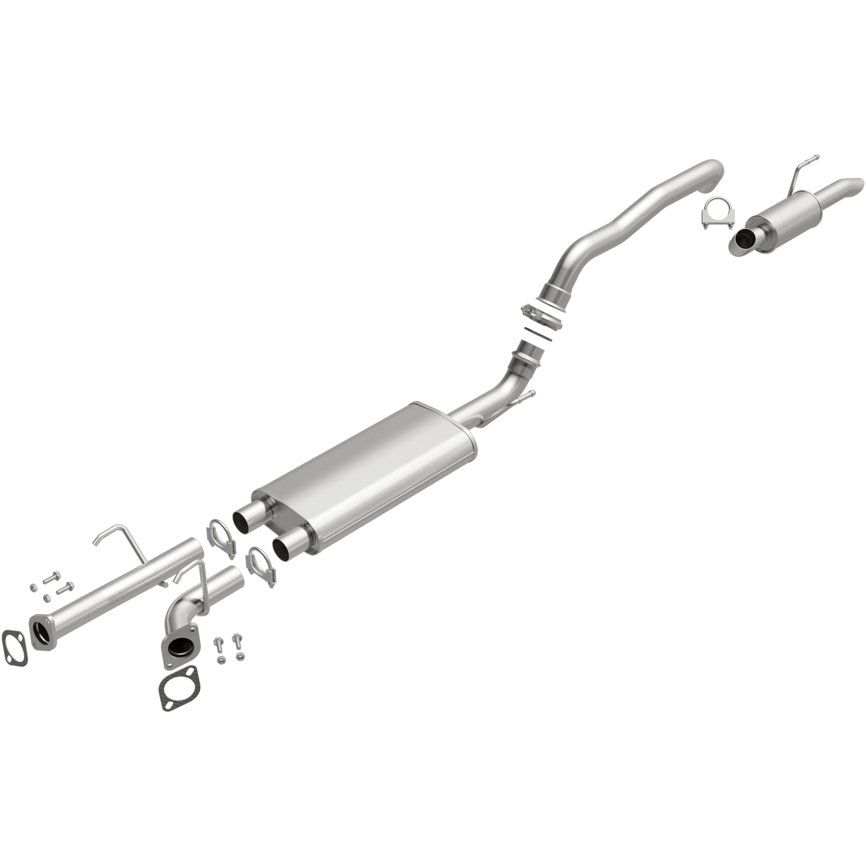BRExhaust 2008-2017 Toyota Sequoia 5.7L Direct-Fit Exhaust System Kit 106-0868 - Image 4