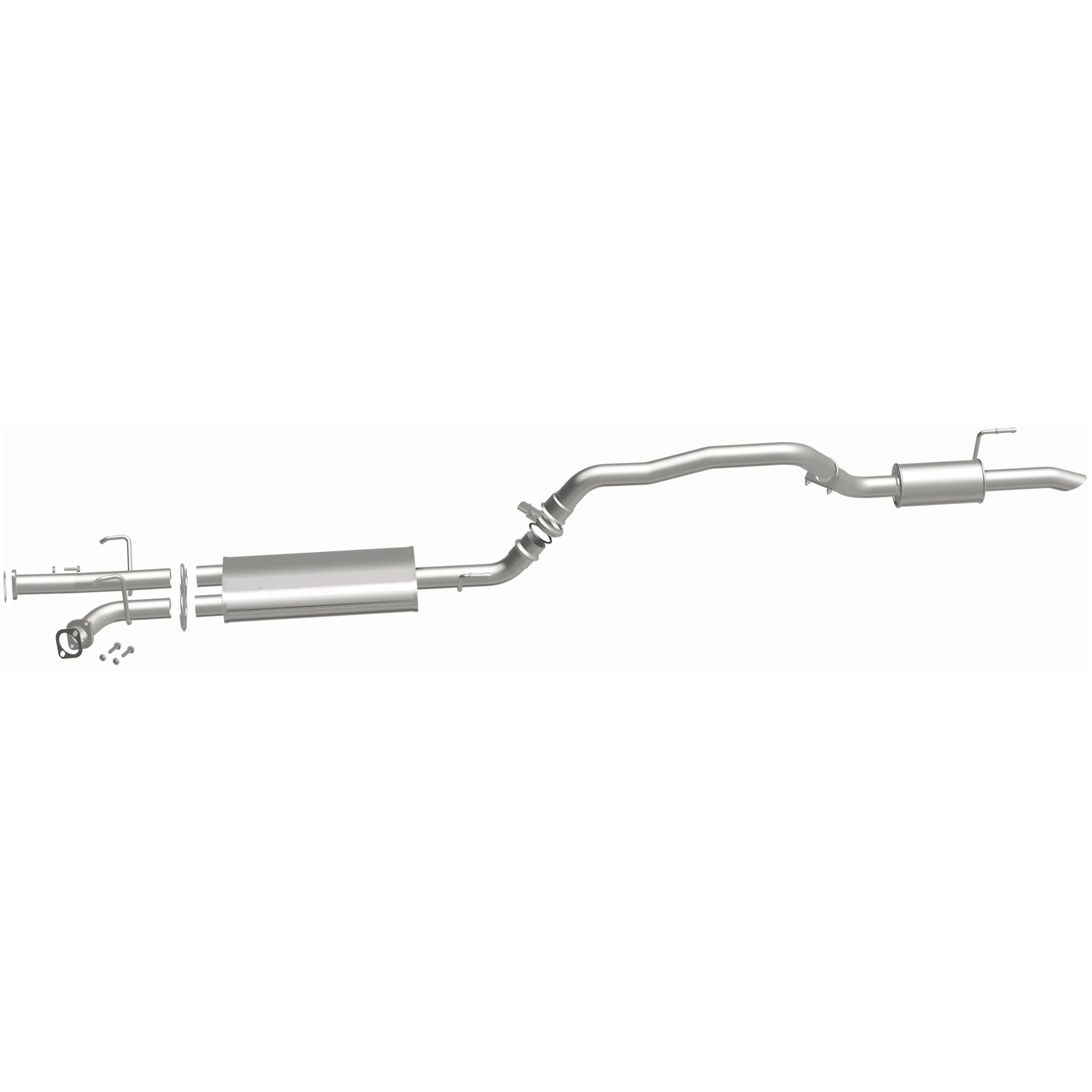 BRExhaust 2008-2017 Toyota Sequoia 5.7L Direct-Fit Exhaust System Kit 106-0868 - Image 5