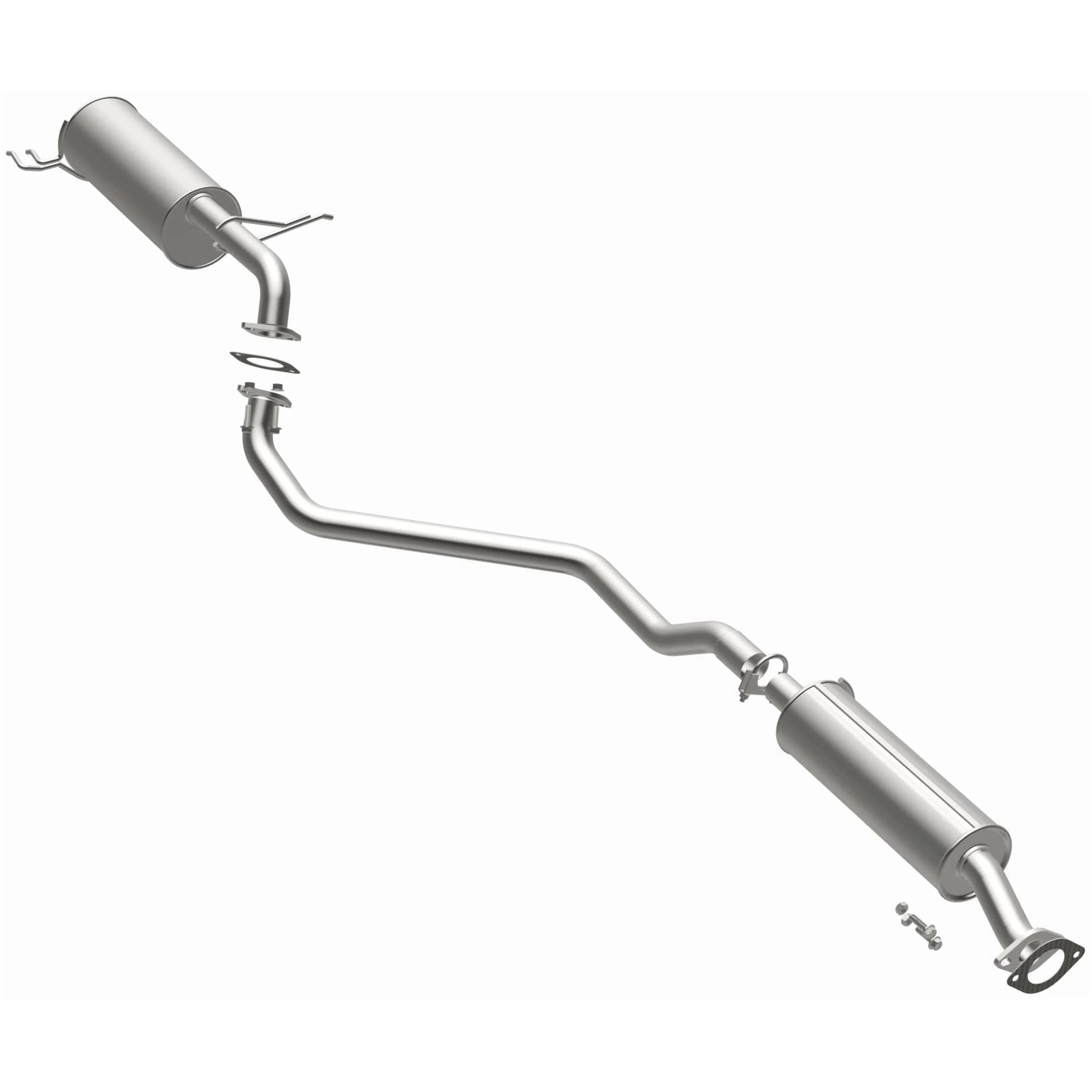BRExhaust 2010-2011 Kia Soul 2.0L Direct-Fit Exhaust System Kit 106-0869 - Image 2