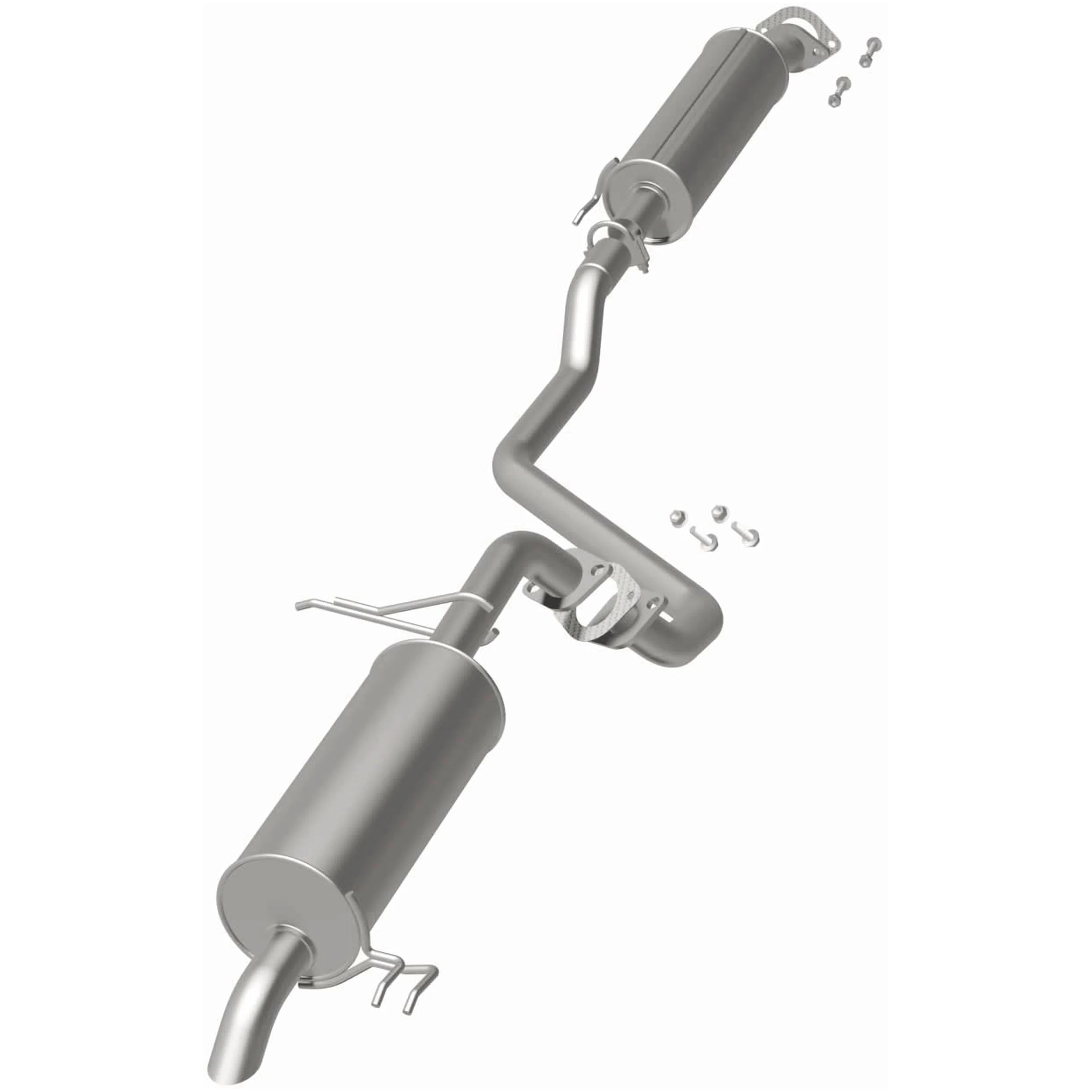 BRExhaust 2010-2011 Kia Soul 2.0L Direct-Fit Exhaust System Kit 106-0869 - Image 3