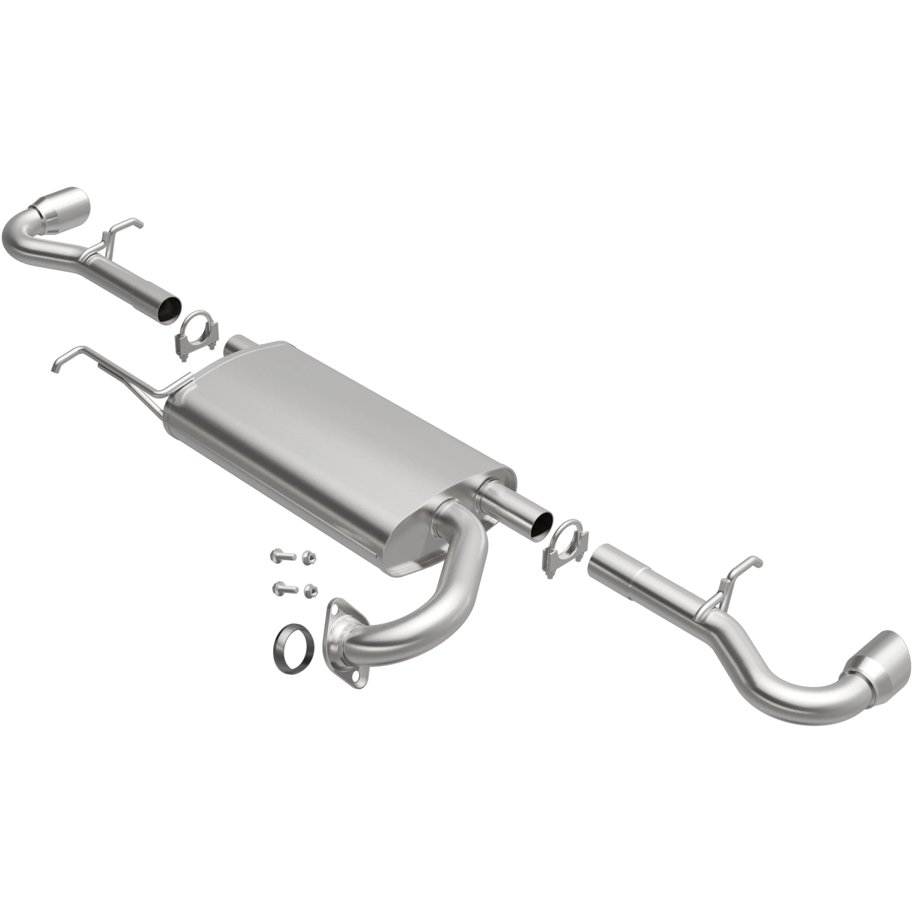 BRExhaust 2009-2015 Toyota Venza 3.5L Direct-Fit Exhaust System Kit 106-0873 - Image 4
