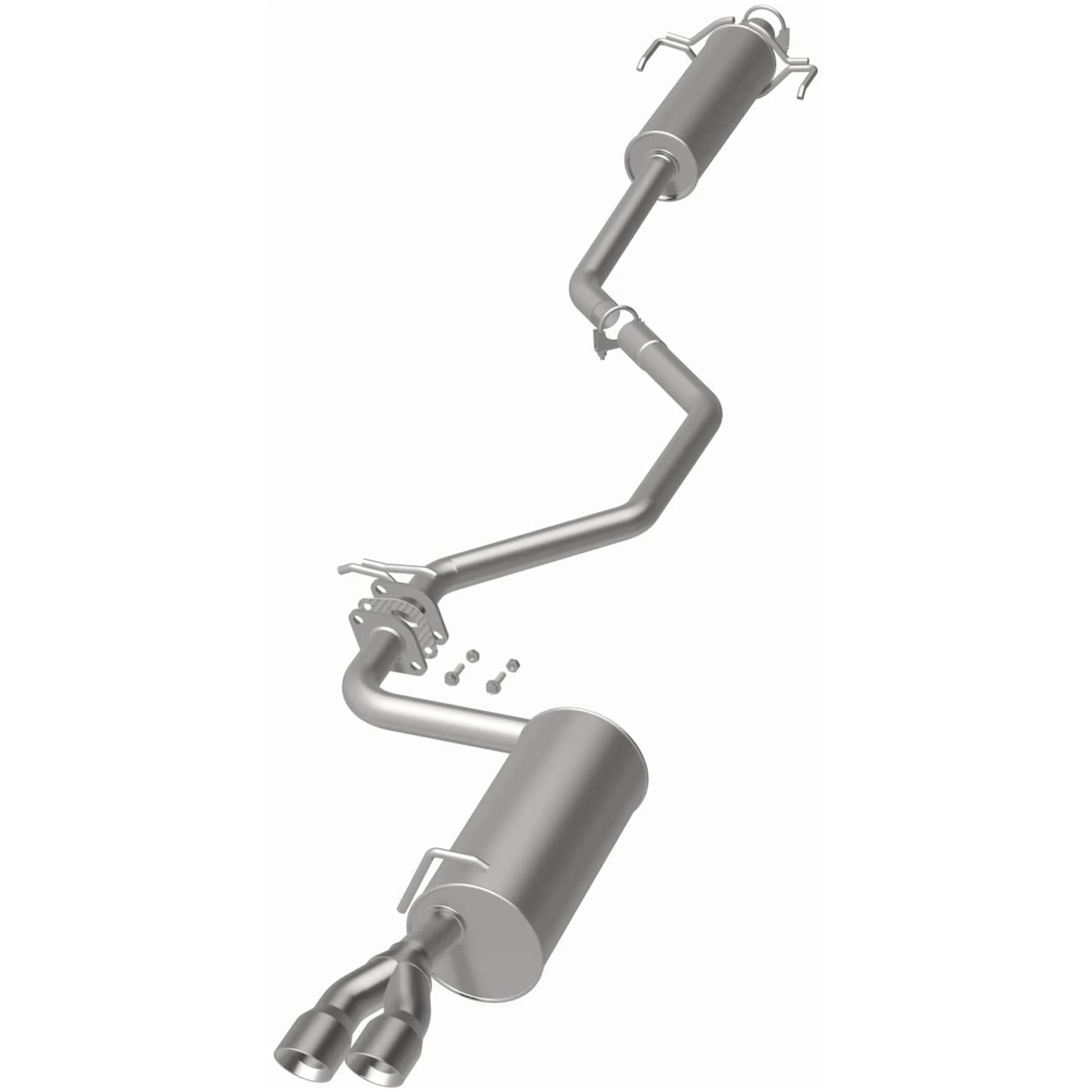 BRExhaust 2009-2013 Mazda 6 2.5L Direct-Fit Exhaust System Kit 106-0879 - Image 3