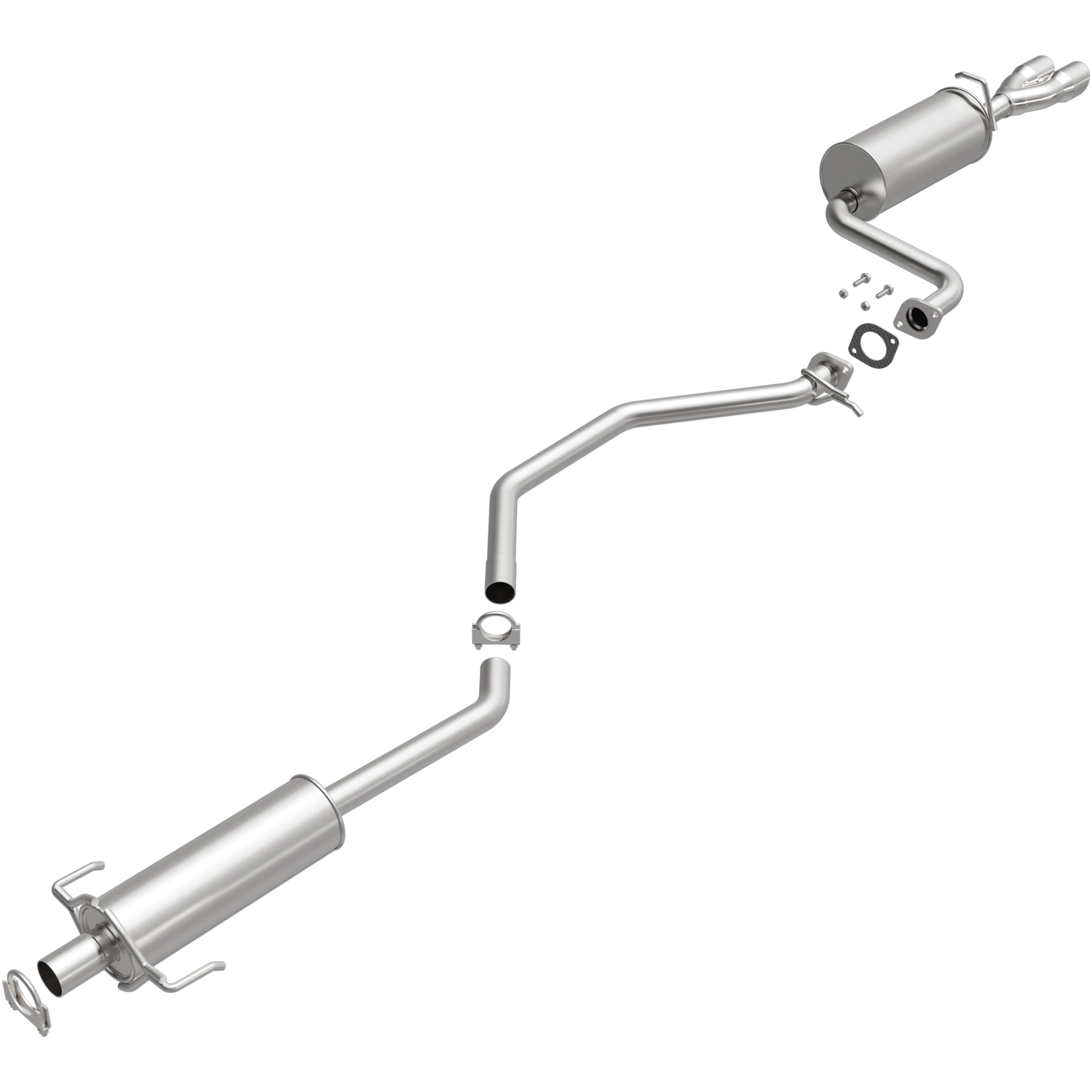 BRExhaust 2009-2013 Mazda 6 2.5L Direct-Fit Exhaust System Kit 106-0879 - Image 4