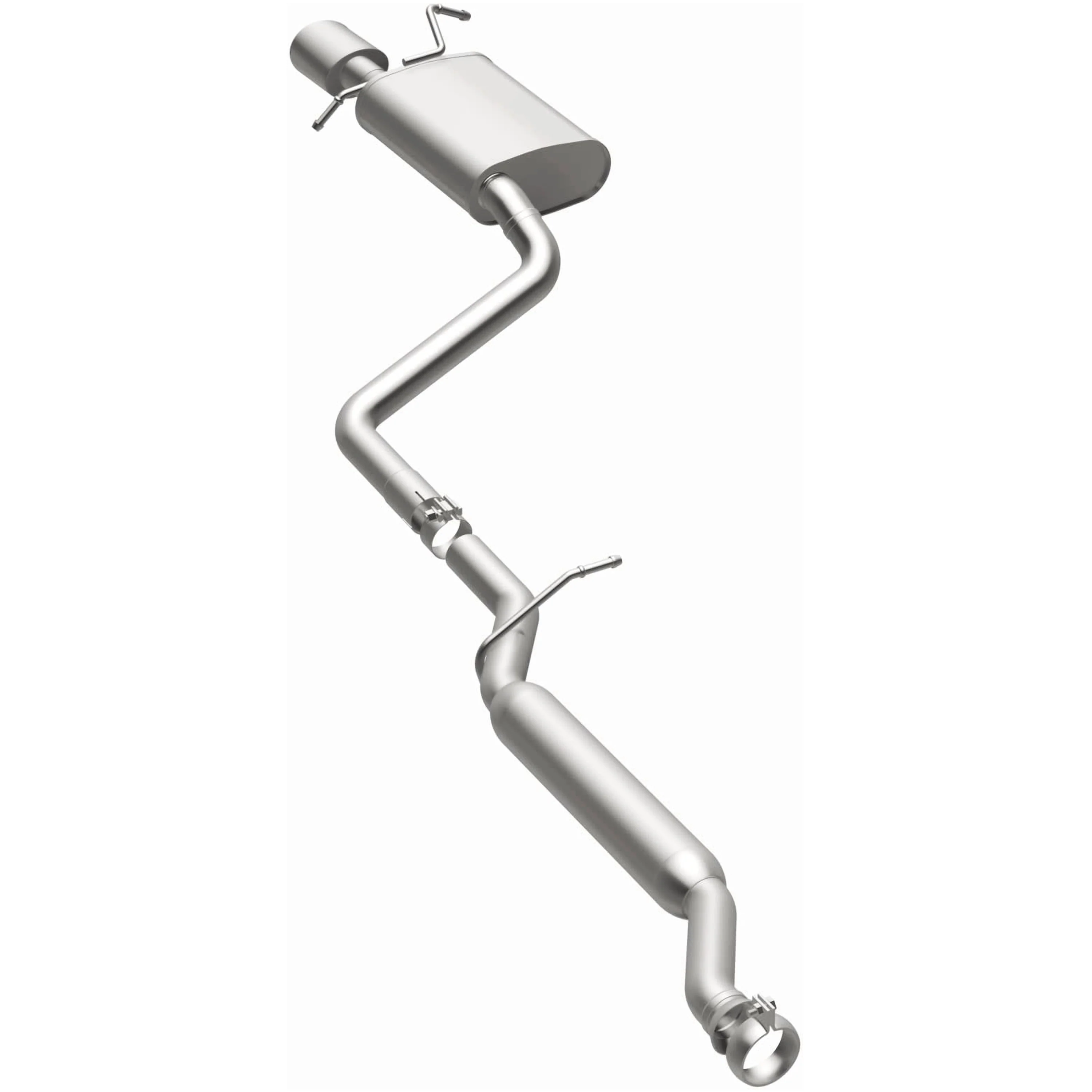 BRExhaust 2012-2015 Mercedes-Benz C250 Base 1.8L Direct-Fit Exhaust System Kit 106-0881 - Image 2