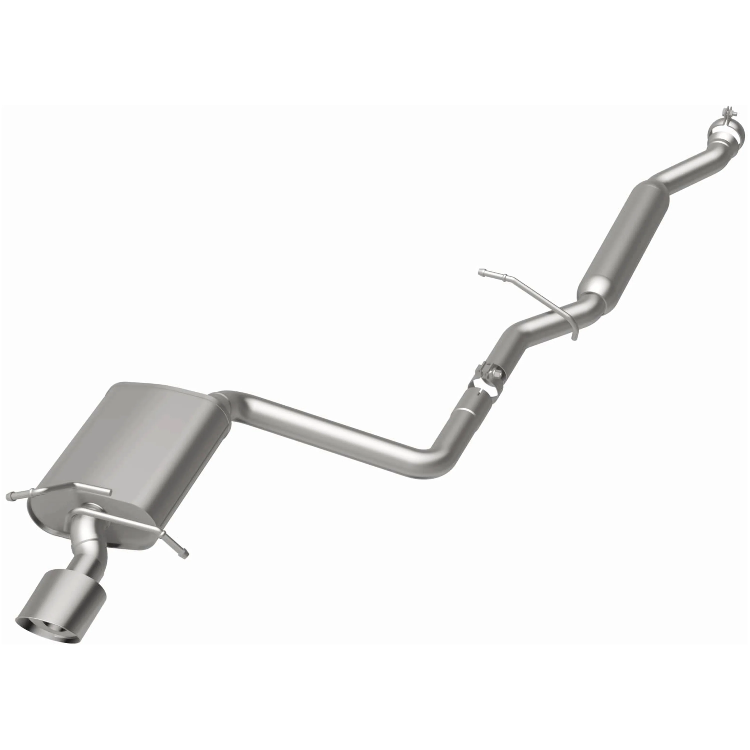 BRExhaust 2012-2015 Mercedes-Benz C250 Base 1.8L Direct-Fit Exhaust System Kit 106-0881 - Image 3