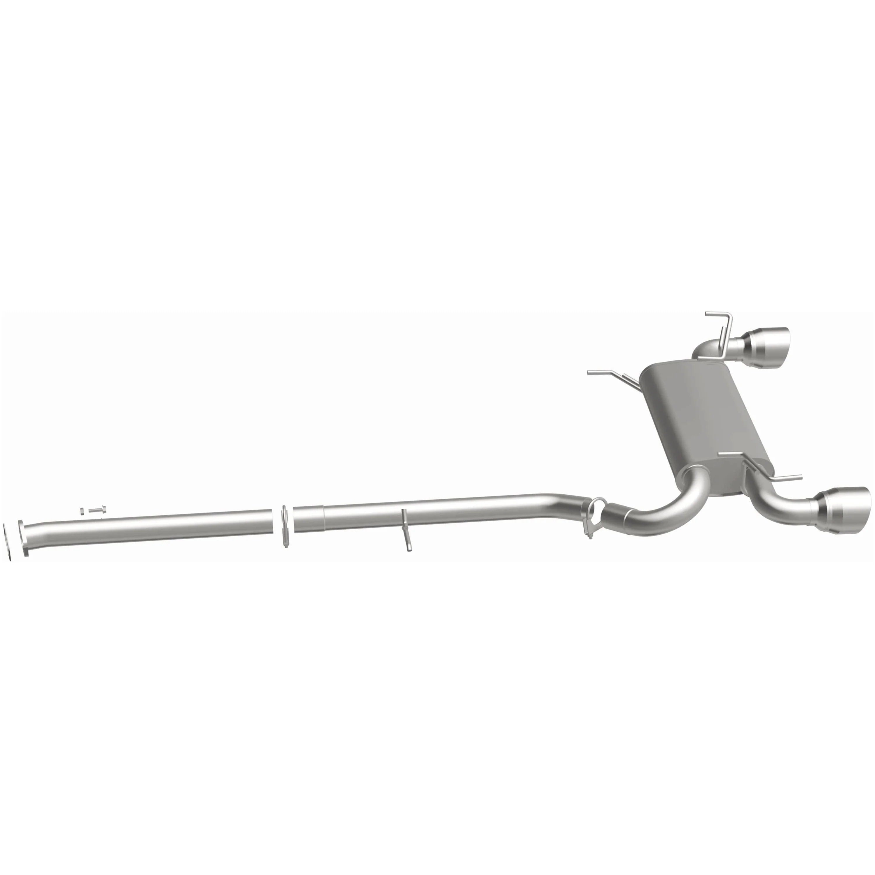 BRExhaust 2003-2009 Nissan 350Z 3.5L Direct-Fit Exhaust System Kit 106-0883 - Image 5