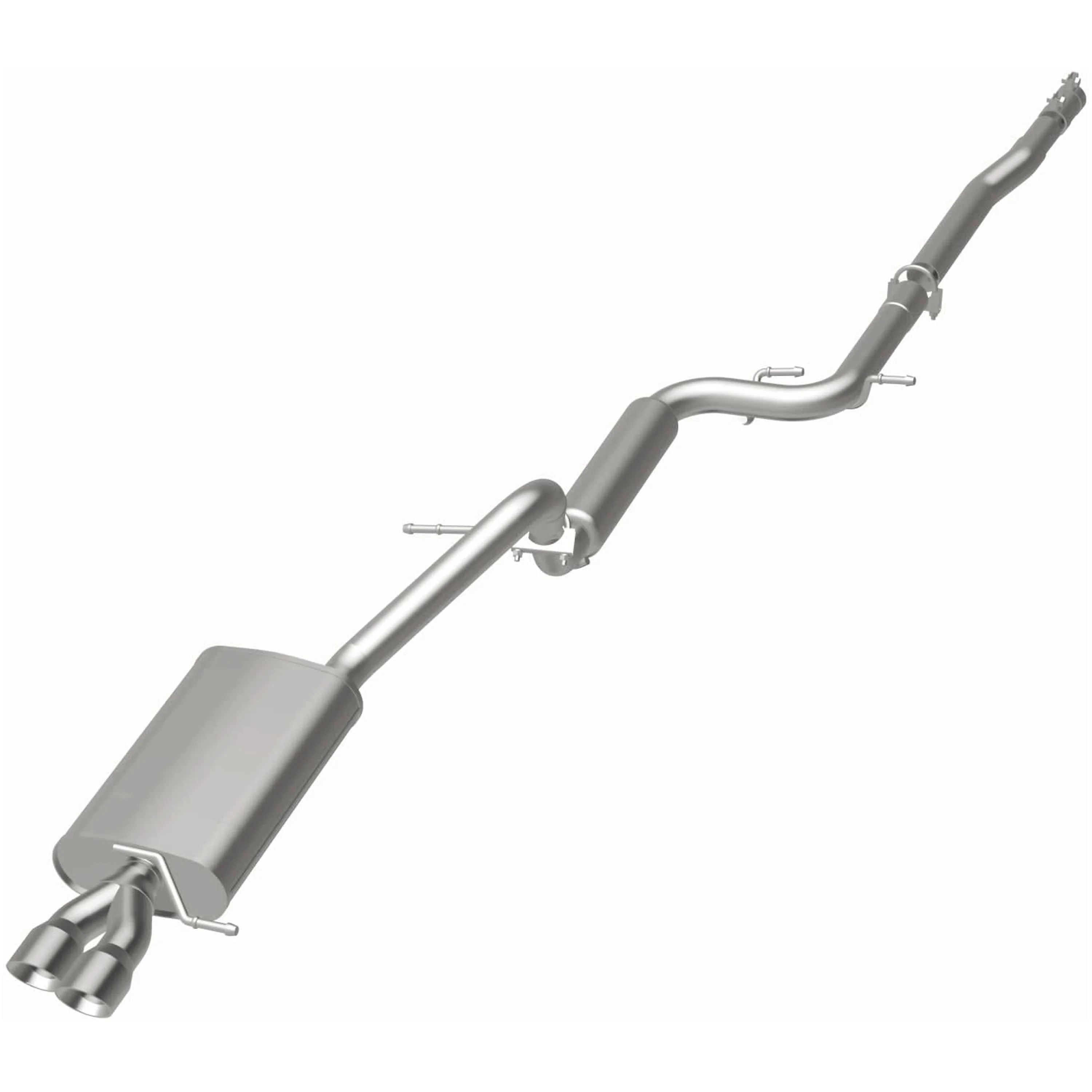 BRExhaust 2011-2014 Volkswagen Jetta S 2.0L Direct-Fit Exhaust System Kit 106-0886 - Image 3