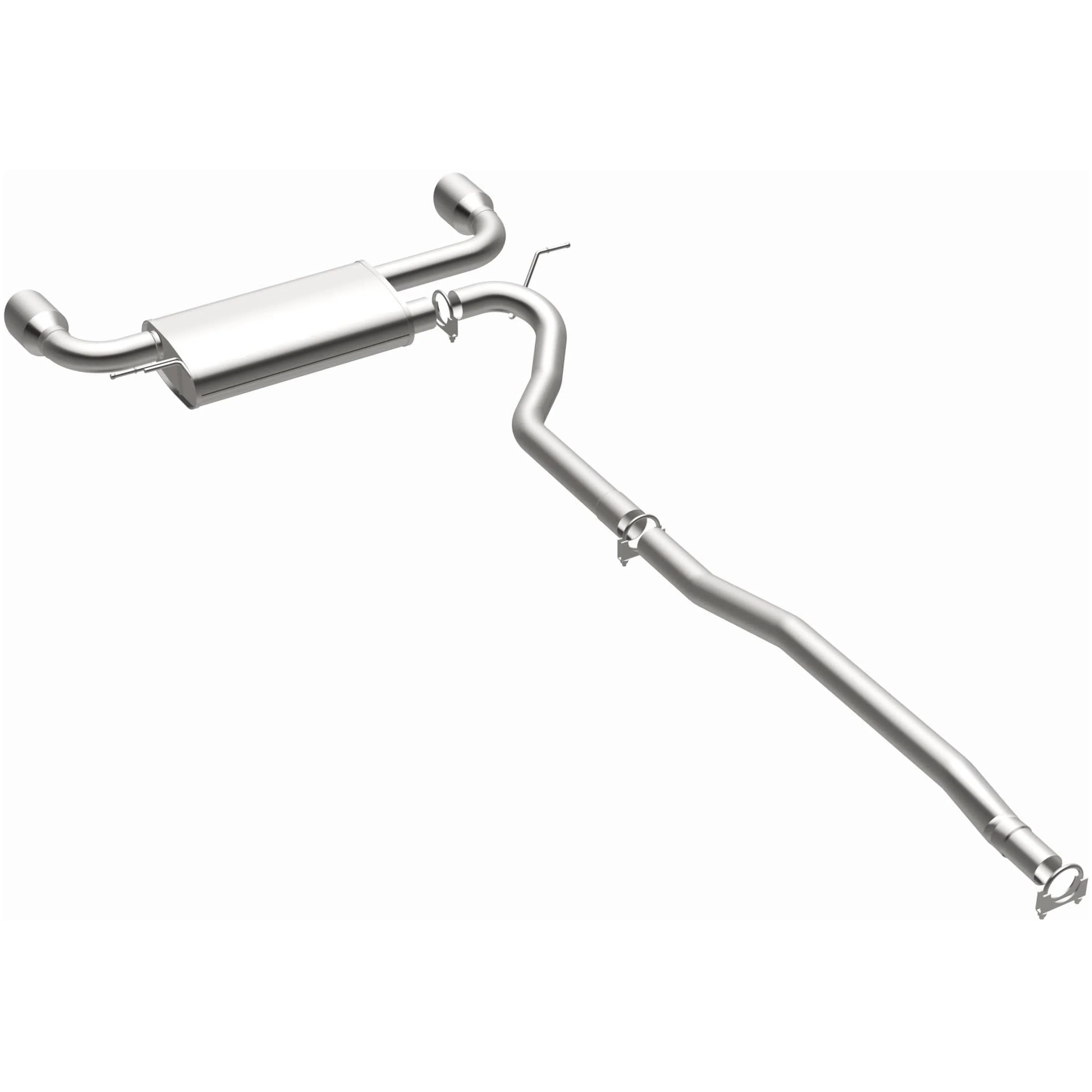 BRExhaust 2011-2016 Mini Cooper Countryman 1.6L | 2013-2016 Mini Cooper Paceman 1.6L Direct-Fit Exhaust System Kit 106-0887 - Image 2