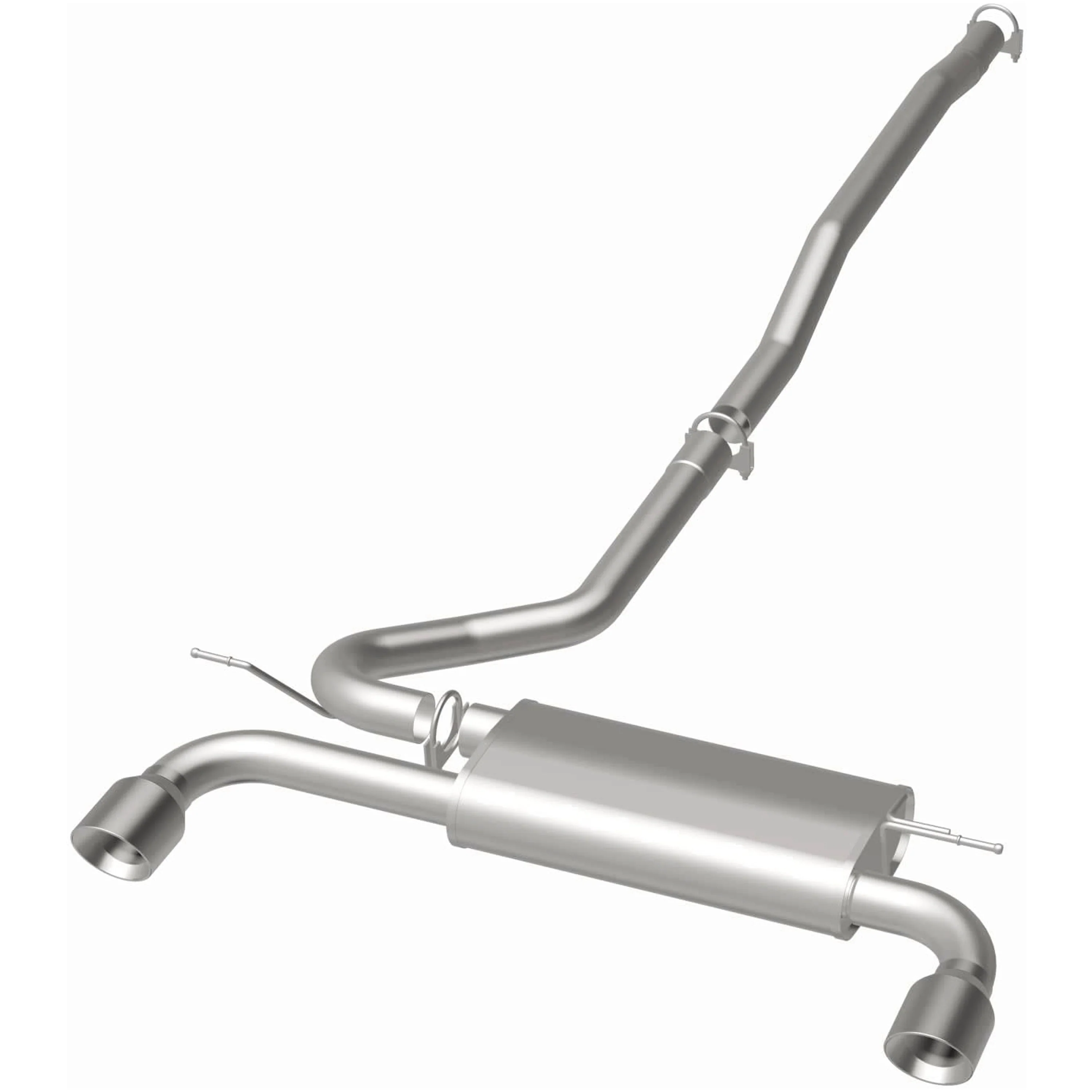 BRExhaust 2011-2016 Mini Cooper Countryman 1.6L | 2013-2016 Mini Cooper Paceman 1.6L Direct-Fit Exhaust System Kit 106-0887 - Image 3