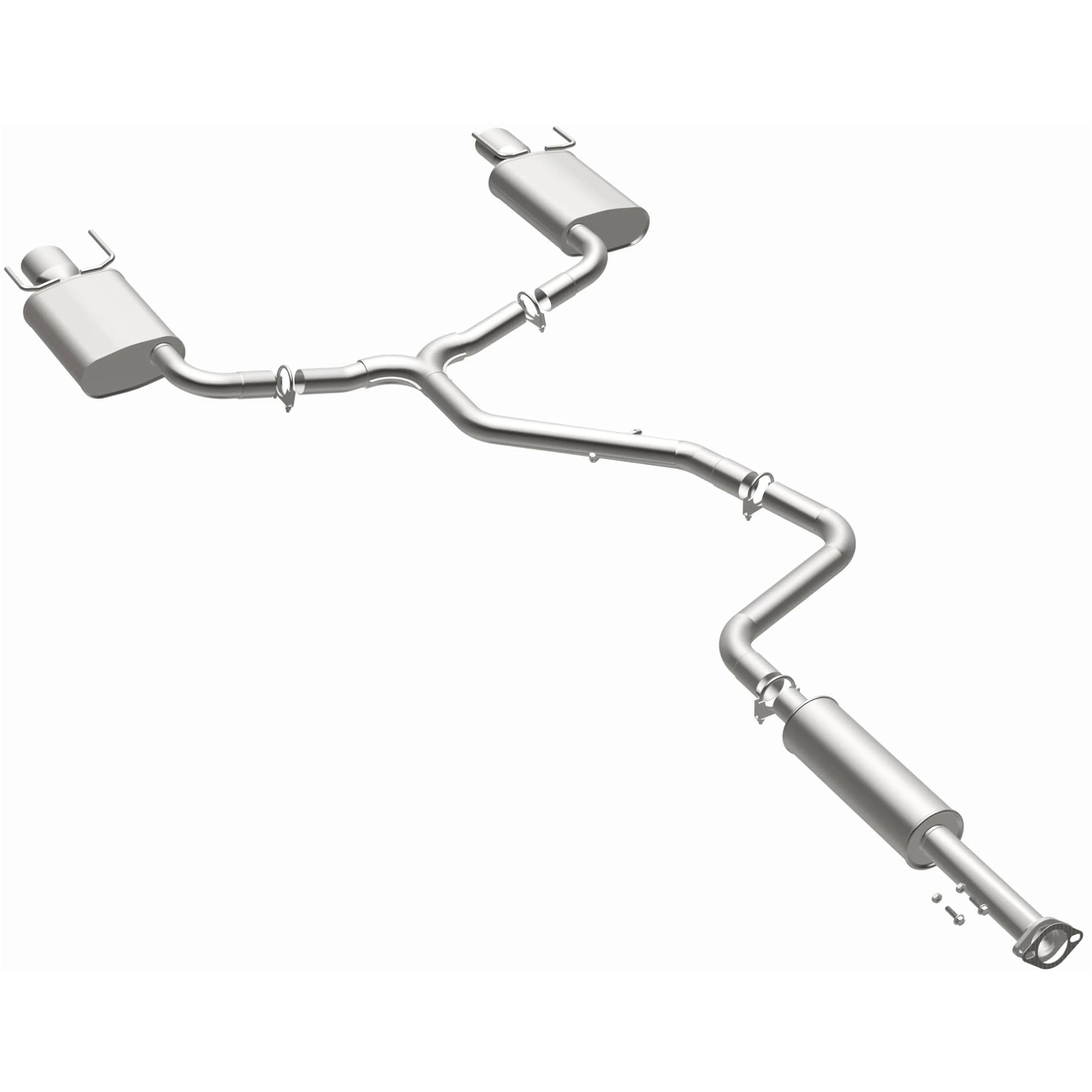 BRExhaust 2011-2017 Buick Regal 2.0L Direct-Fit Exhaust System Kit 106-0889 - Image 2