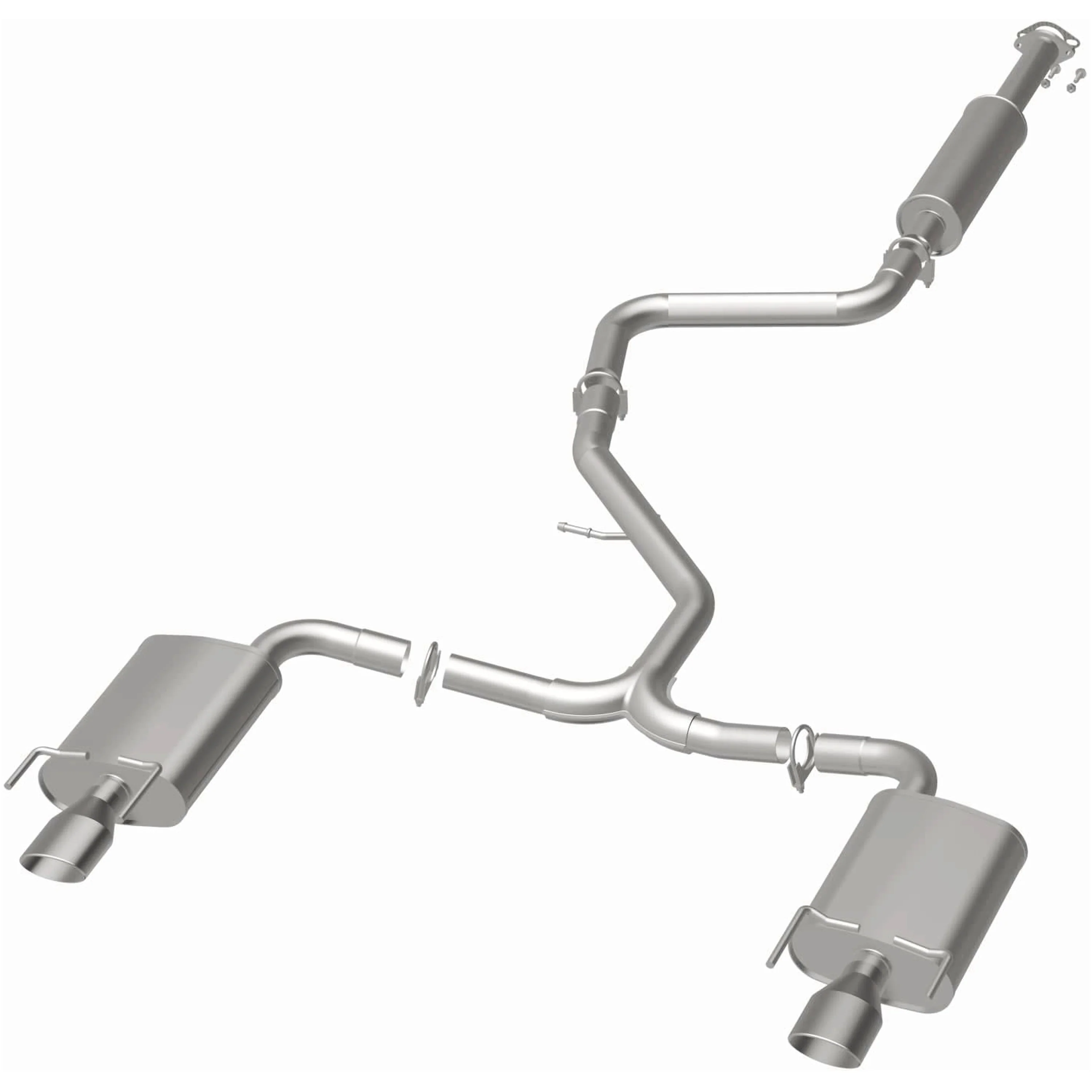 BRExhaust 2011-2017 Buick Regal 2.0L Direct-Fit Exhaust System Kit 106-0889 - Image 3