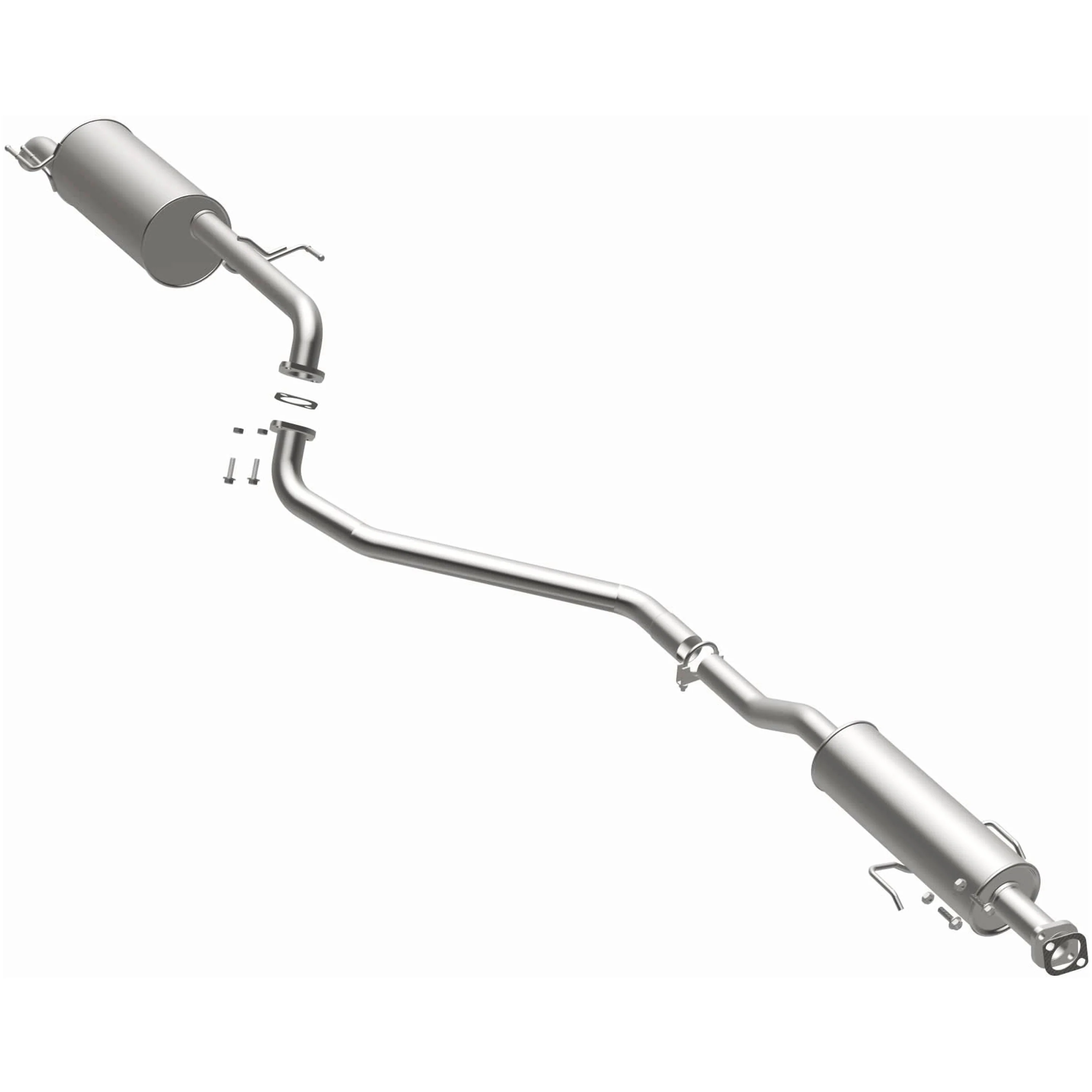 BRExhaust 2010-2013 Kia Forte 2.0L | 2011-2013 Kia Forte 2.4L Direct-Fit Exhaust System Kit 106-0893 - Image 2