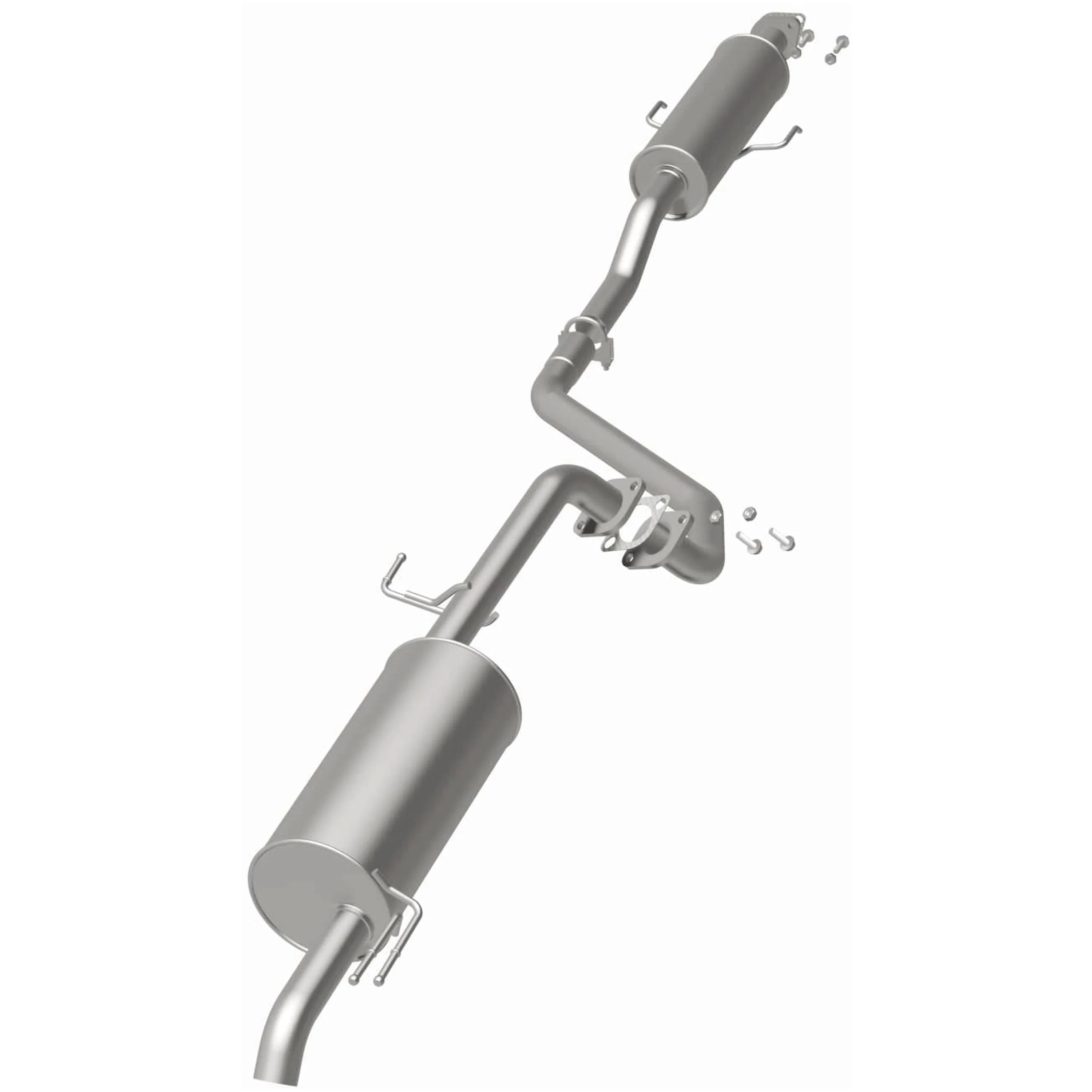 BRExhaust 2010-2013 Kia Forte 2.0L | 2011-2013 Kia Forte 2.4L Direct-Fit Exhaust System Kit 106-0893 - Image 3