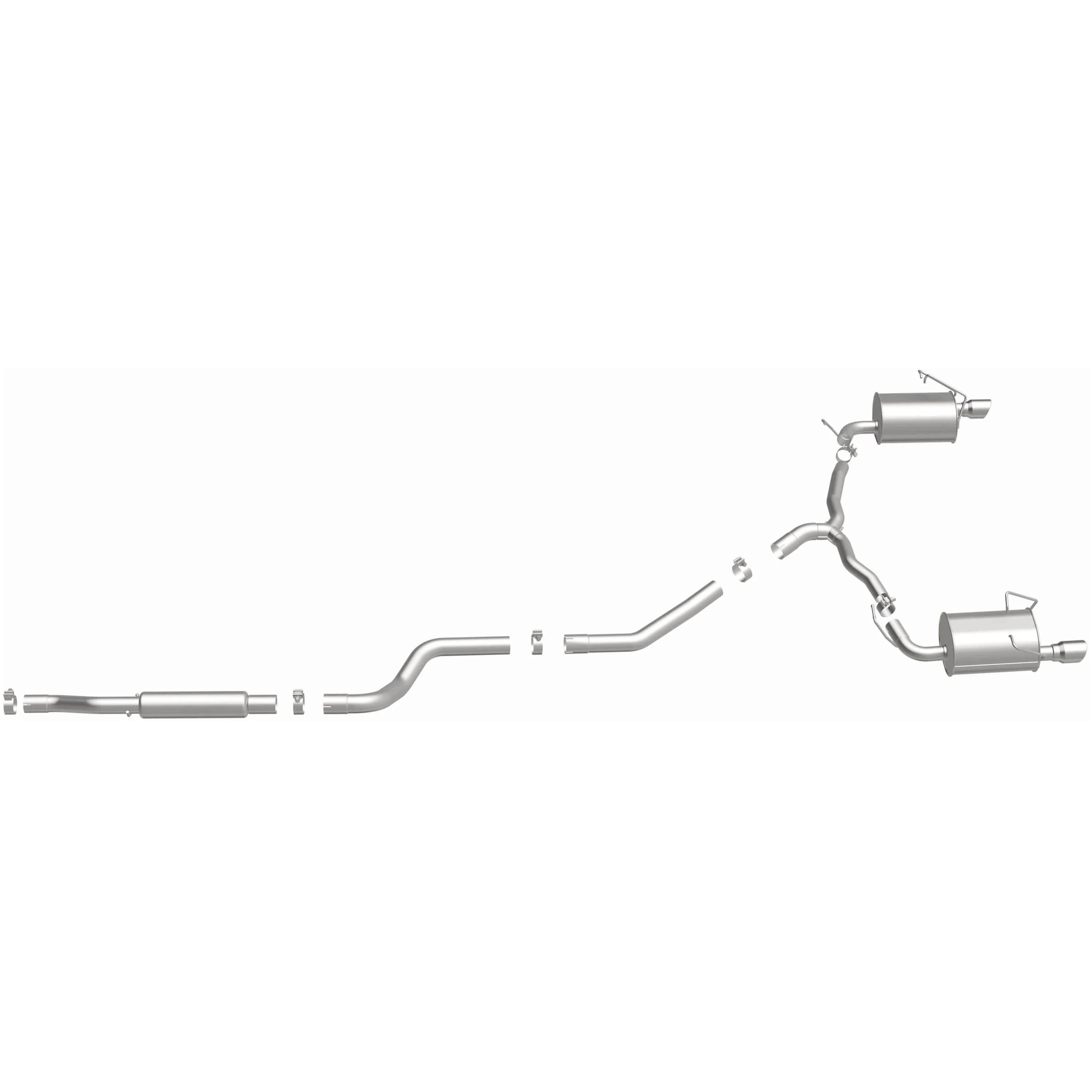 BRExhaust 2009-2010 Dodge Journey 3.5L Direct-Fit Exhaust System Kit 106-0897 - Image 5