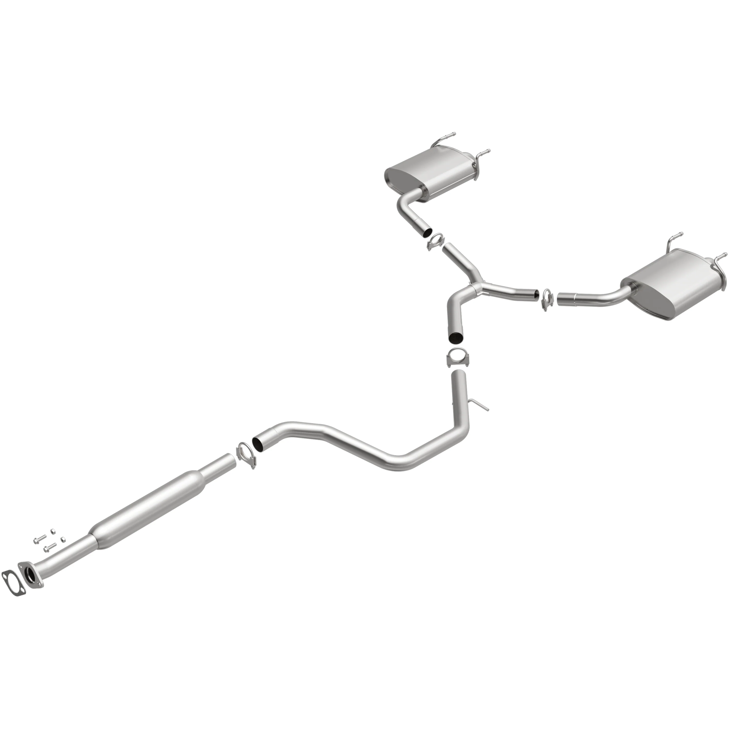BRExhaust 2010 Buick LaCrosse 3.0L | 2010-2011 Buick LaCrosse 3.6L Direct-Fit Exhaust System Kit 106-0898 - Image 4