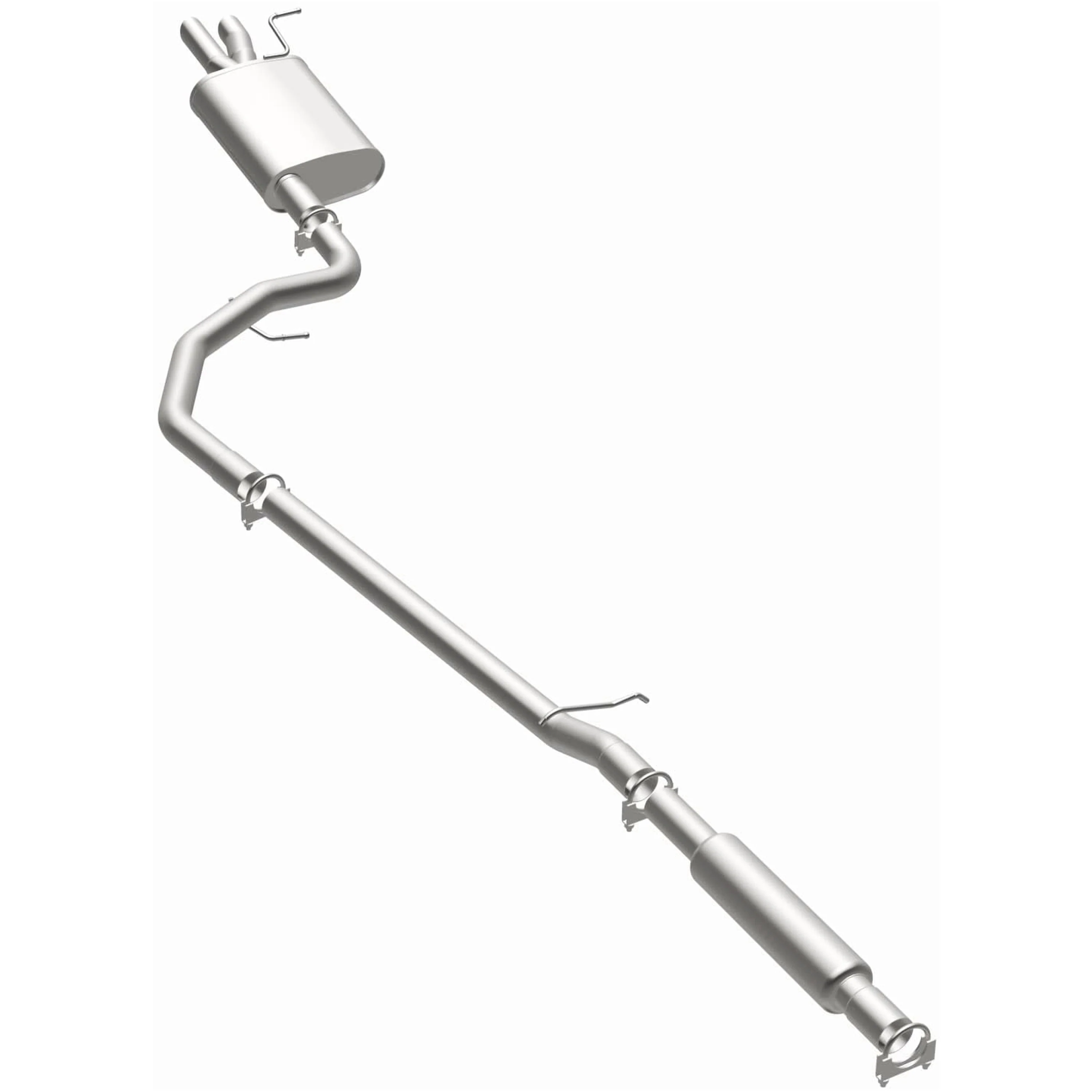 BRExhaust 2005-2007 Ford Freestyle 3.0L Direct-Fit Exhaust System Kit 106-0900 - Image 2