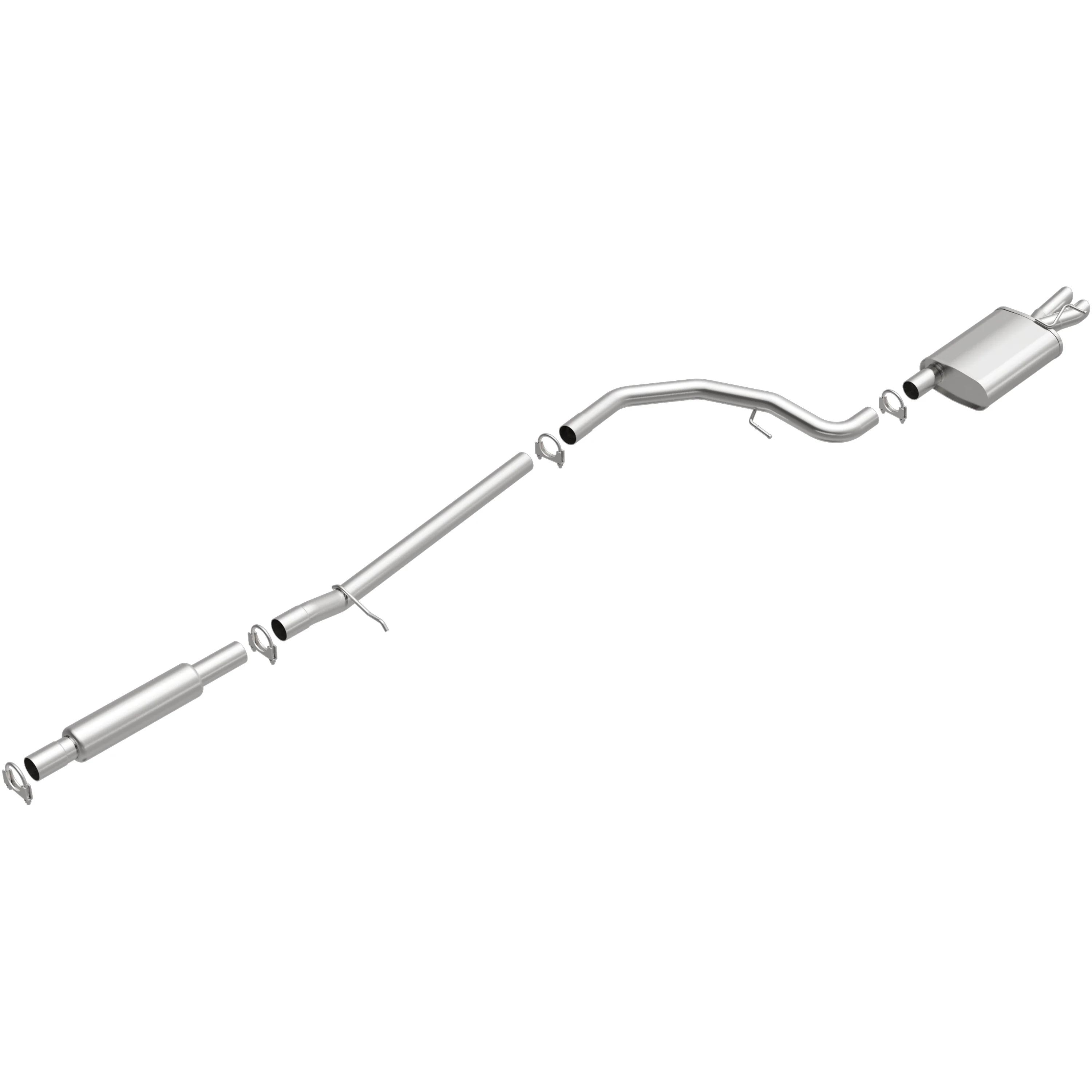 BRExhaust 2005-2007 Ford Freestyle 3.0L Direct-Fit Exhaust System Kit 106-0900 - Image 4
