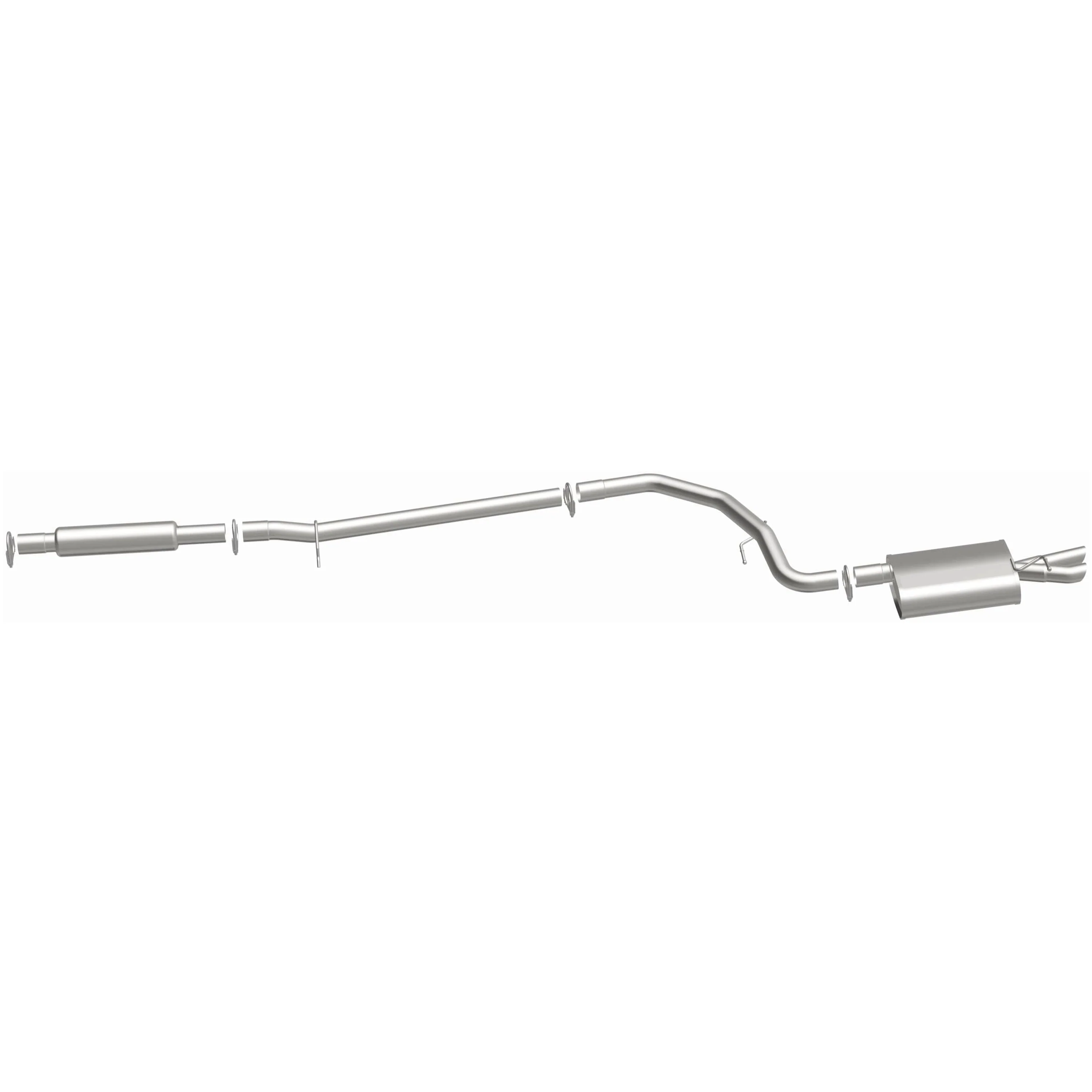 BRExhaust 2005-2007 Ford Freestyle 3.0L Direct-Fit Exhaust System Kit 106-0900 - Image 5