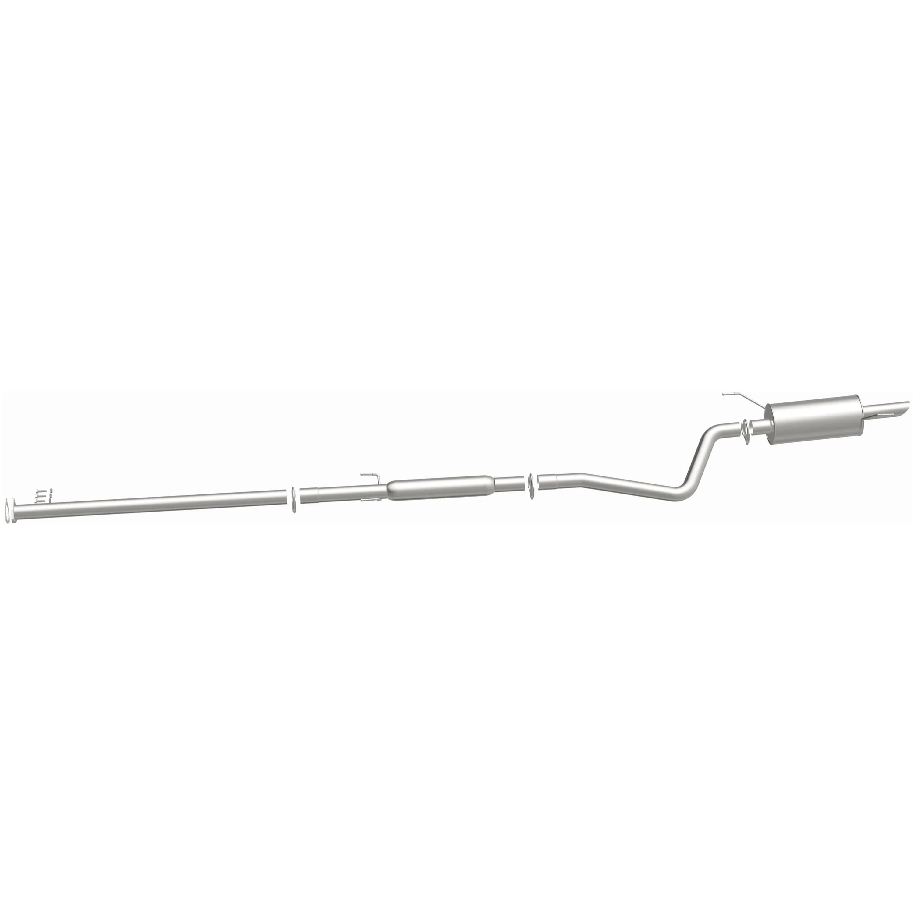 BRExhaust 2009-2014 Honda Ridgeline 3.5L Direct-Fit Exhaust System Kit 106-0908 - Image 5