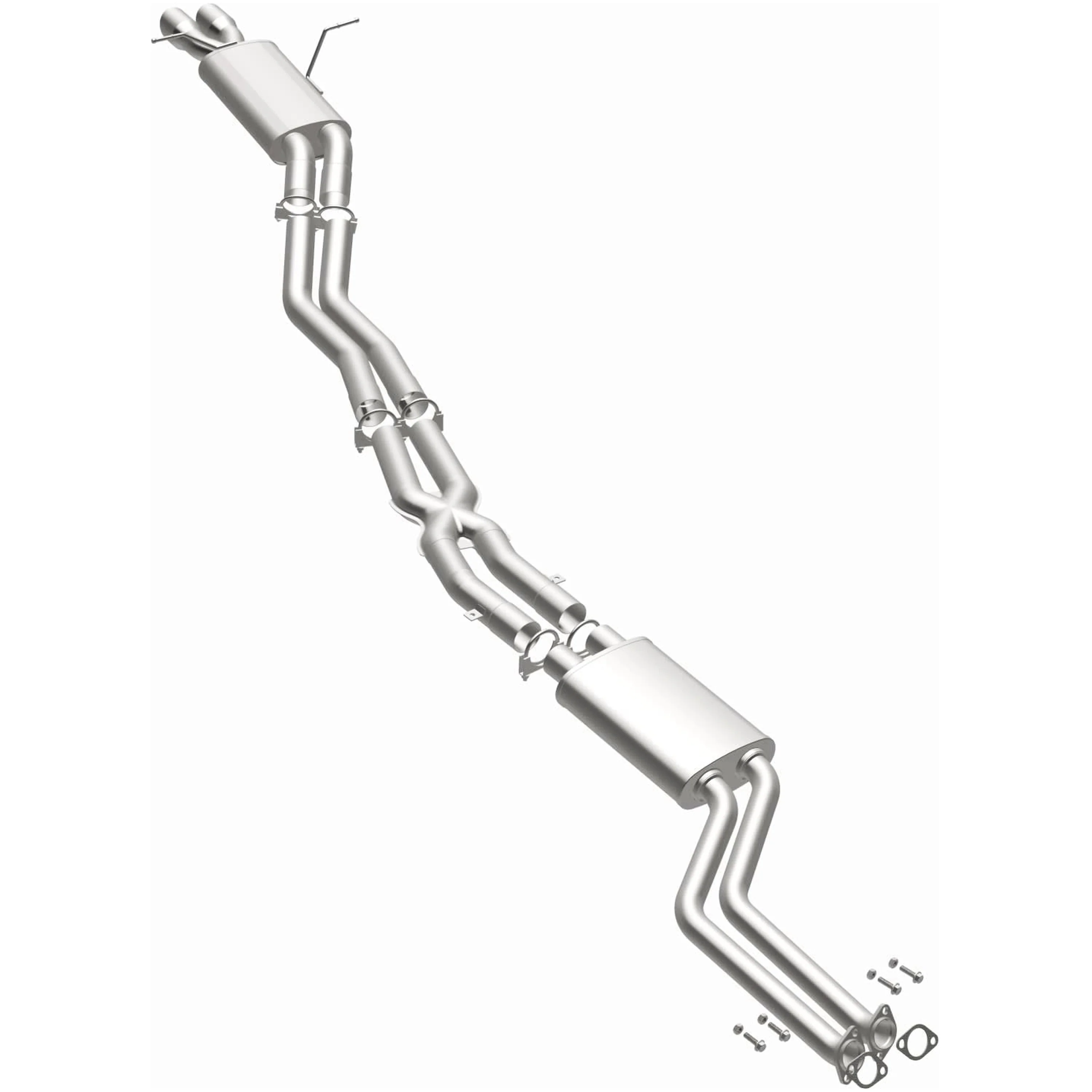 BRExhaust 2001-2006 BMW 330Ci 3.0L | 2001-2005 BMW 330i 3.0L Direct-Fit Exhaust System Kit 106-0909 - Image 2