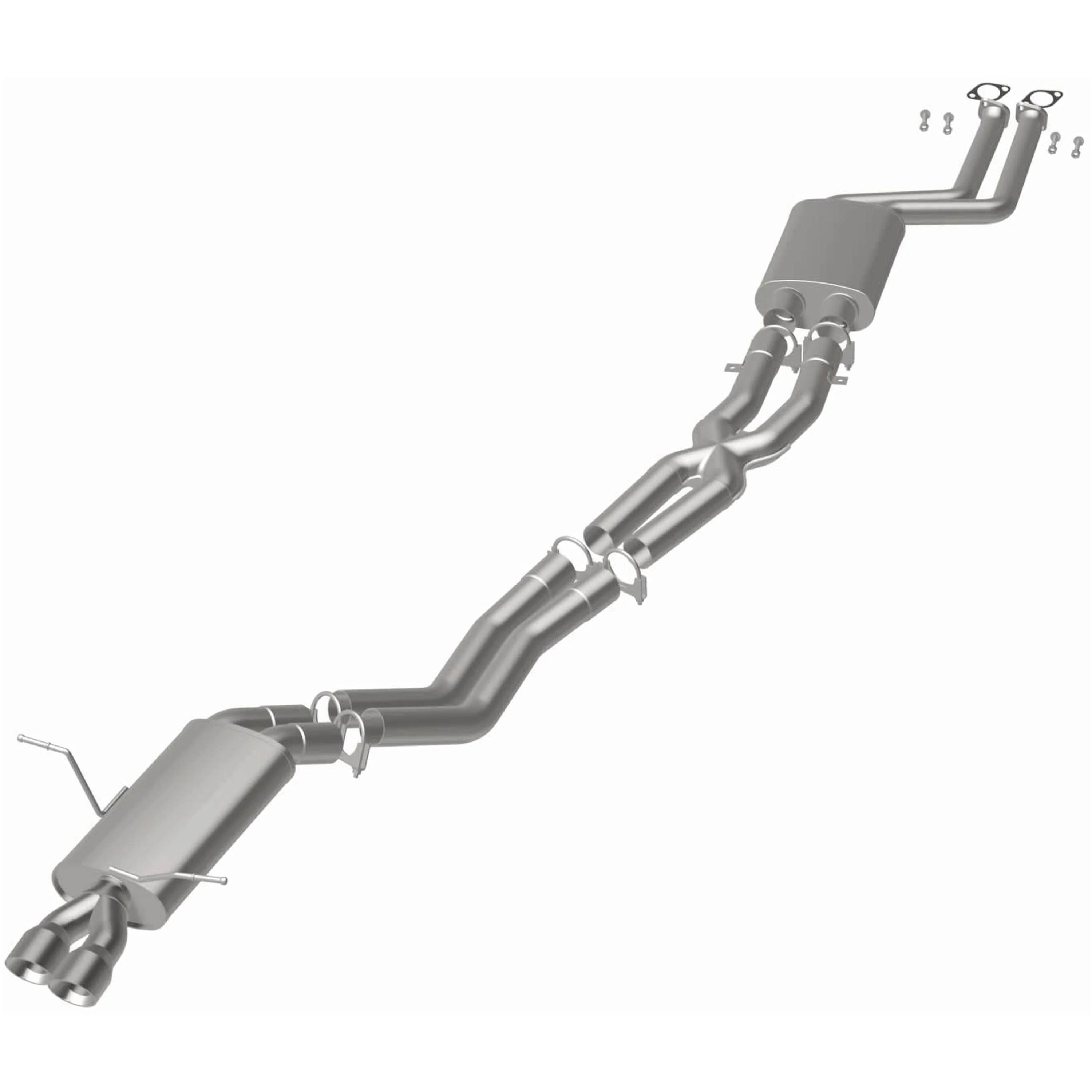 BRExhaust 2001-2006 BMW 330Ci 3.0L | 2001-2005 BMW 330i 3.0L Direct-Fit Exhaust System Kit 106-0909 - Image 3