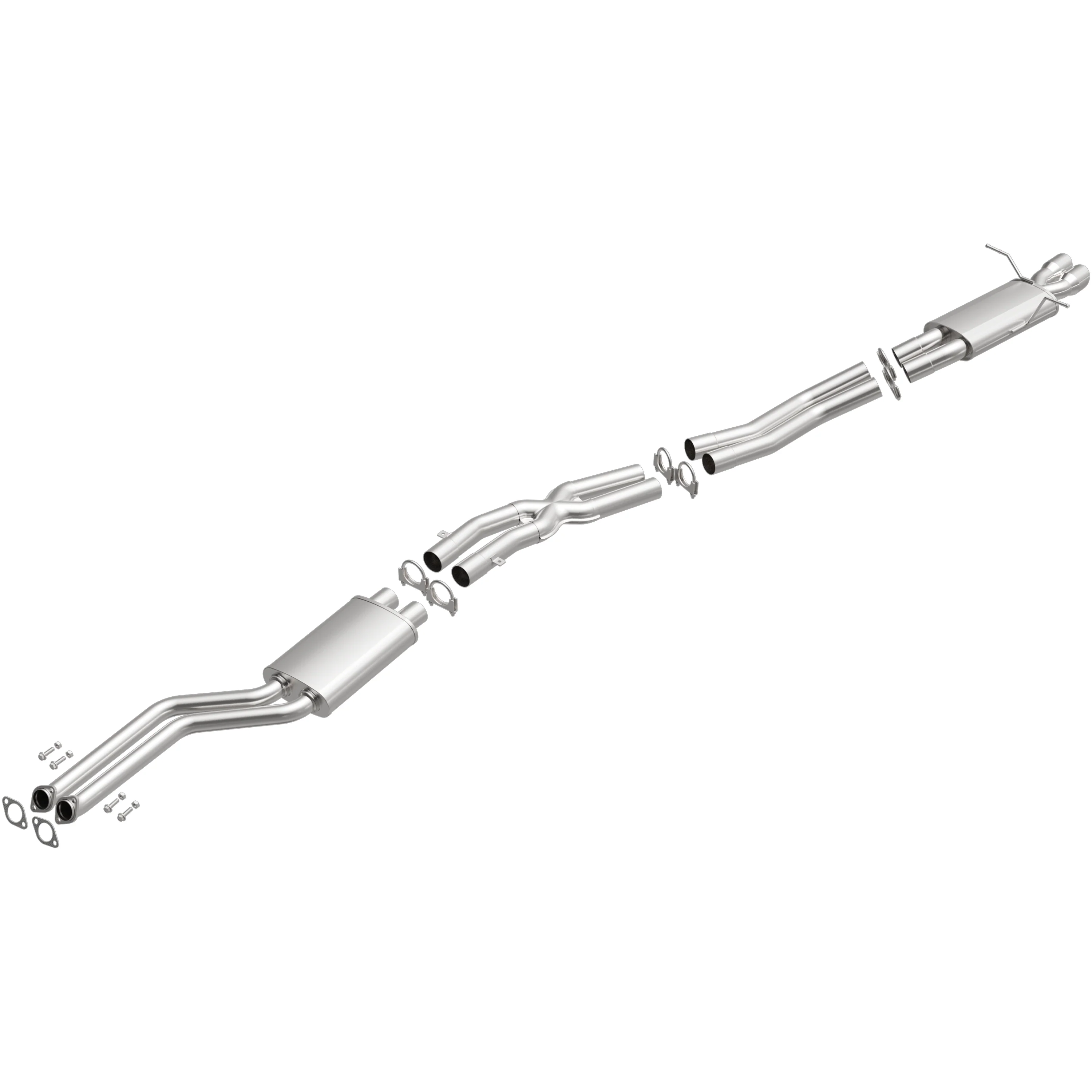 BRExhaust 2001-2006 BMW 330Ci 3.0L | 2001-2005 BMW 330i 3.0L Direct-Fit Exhaust System Kit 106-0909 - Image 4