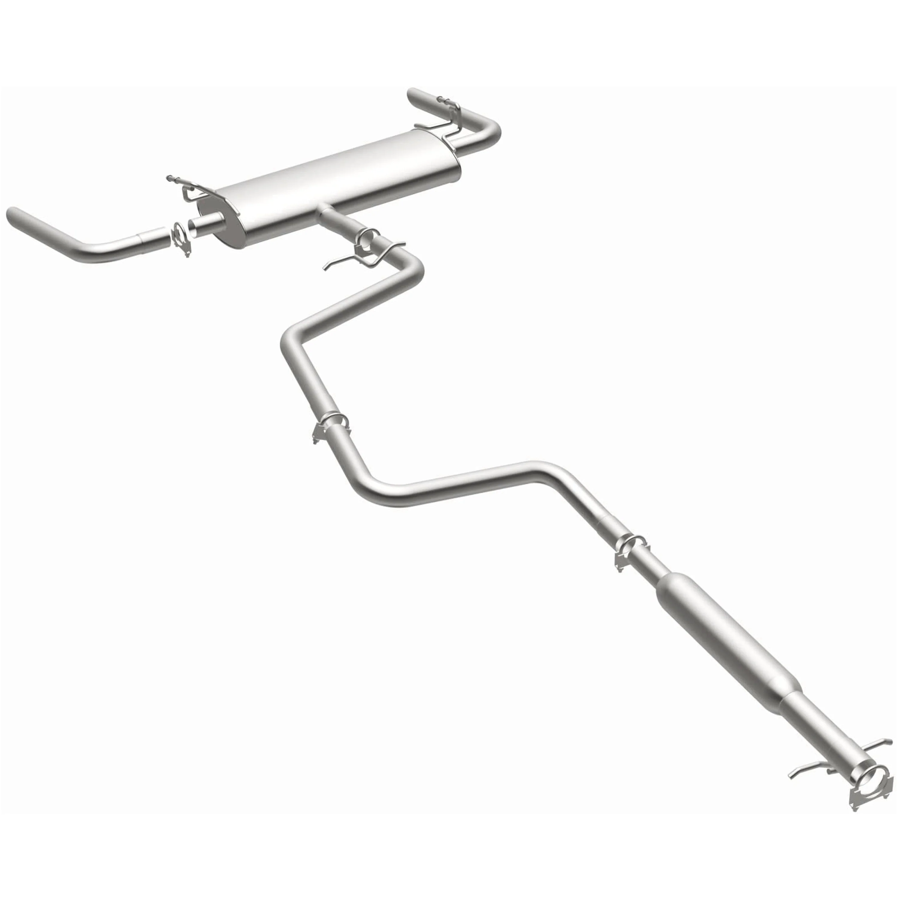 BRExhaust 2008-2012 Chevrolet Malibu 3.6L Direct-Fit Exhaust System Kit 106-0910 - Image 2