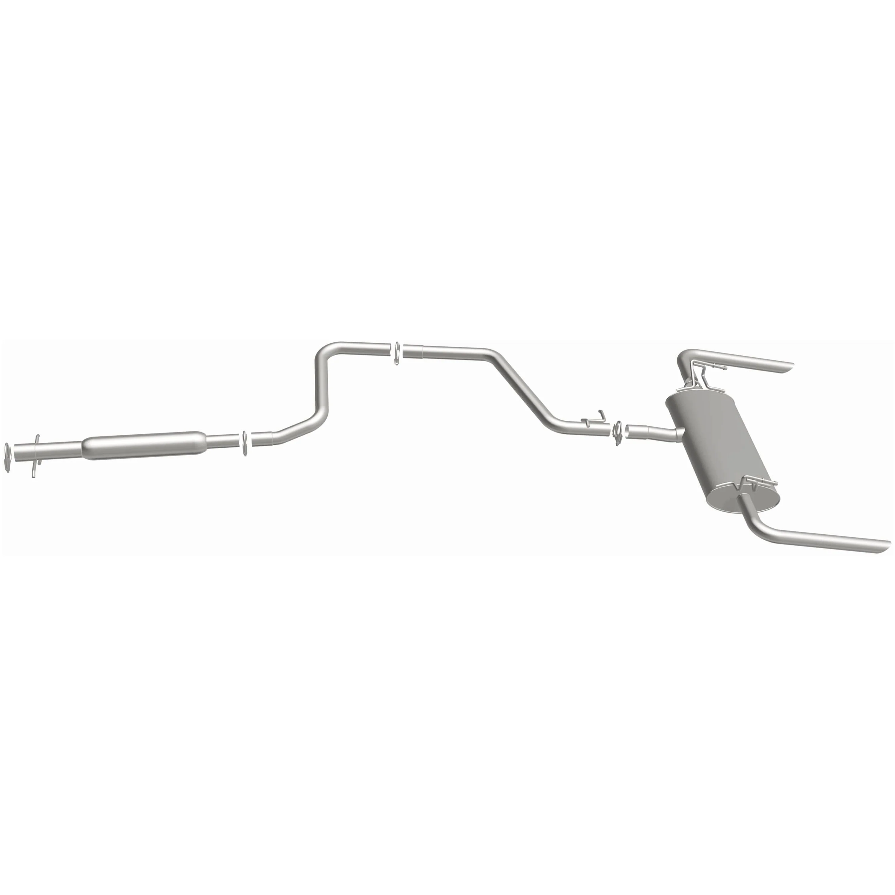 BRExhaust 2008-2012 Chevrolet Malibu 3.6L Direct-Fit Exhaust System Kit 106-0910 - Image 5