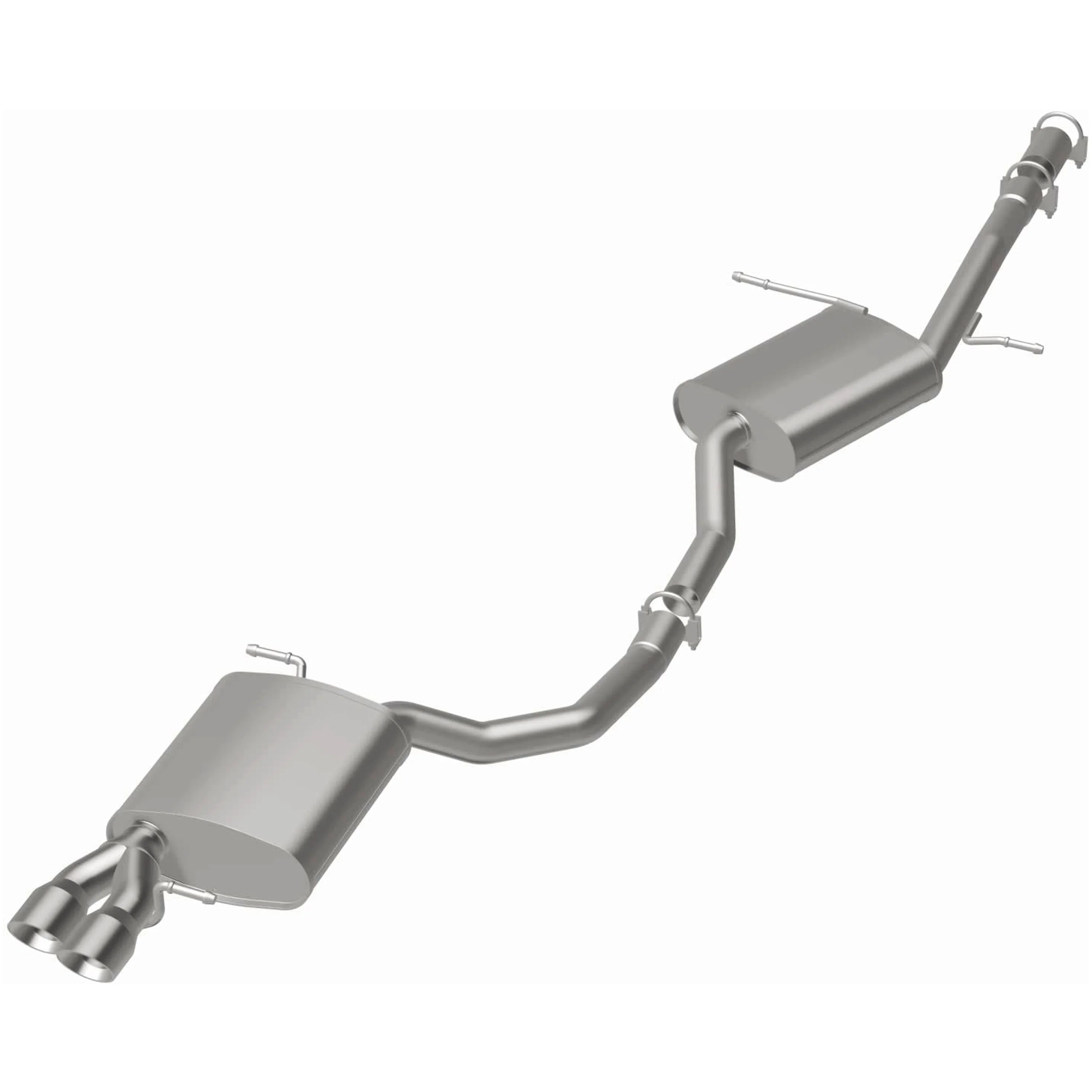 BRExhaust 2009-2016 Audi A4 2.0L | 2009-2016 Audi A4 Quattro 2.0L Direct-Fit Exhaust System Kit 106-0914 - Image 3
