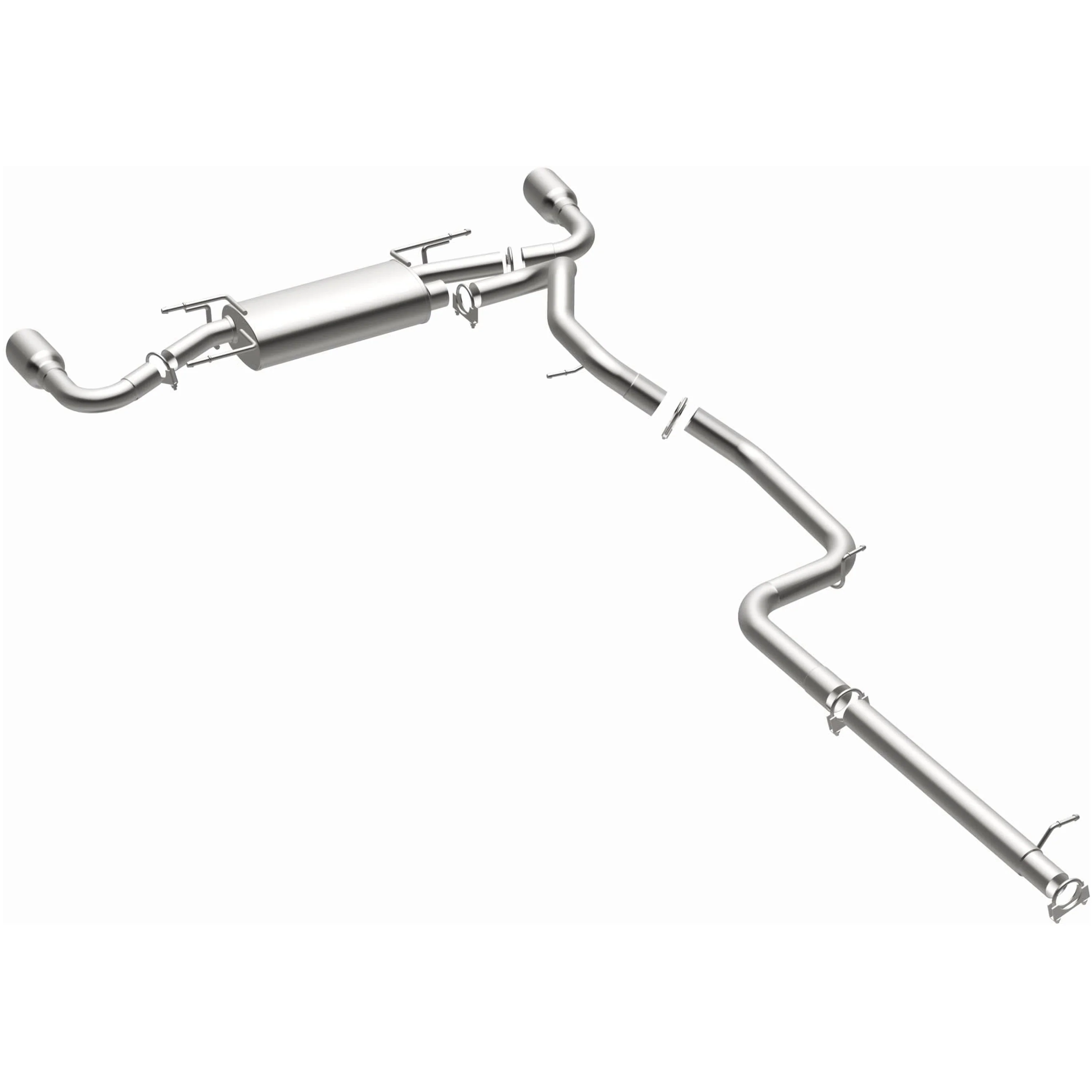 BRExhaust 2010-2013 Mazda 3 2.5L Direct-Fit Exhaust System Kit 106-0916 - Image 2