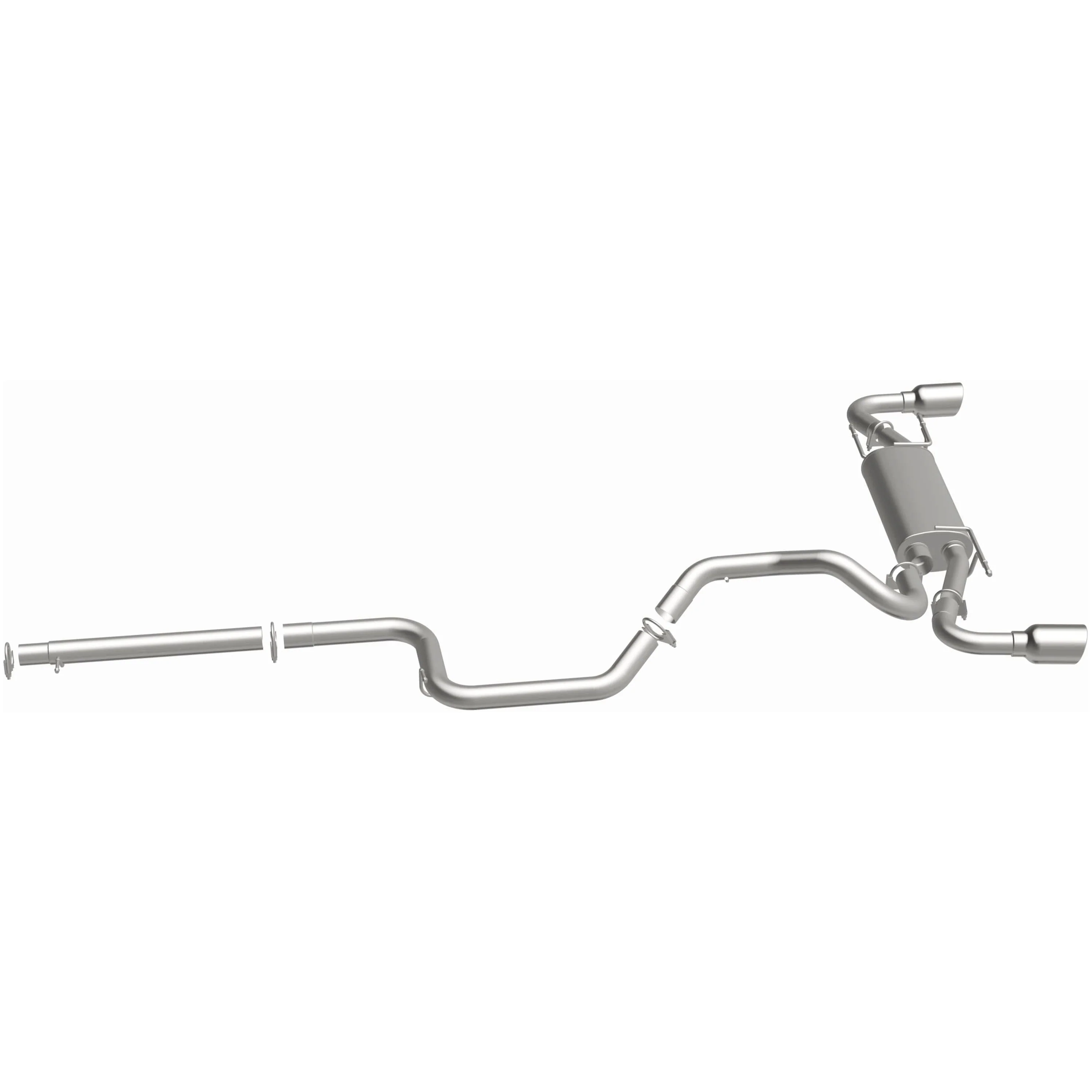 BRExhaust 2010-2013 Mazda 3 2.5L Direct-Fit Exhaust System Kit 106-0916 - Image 5