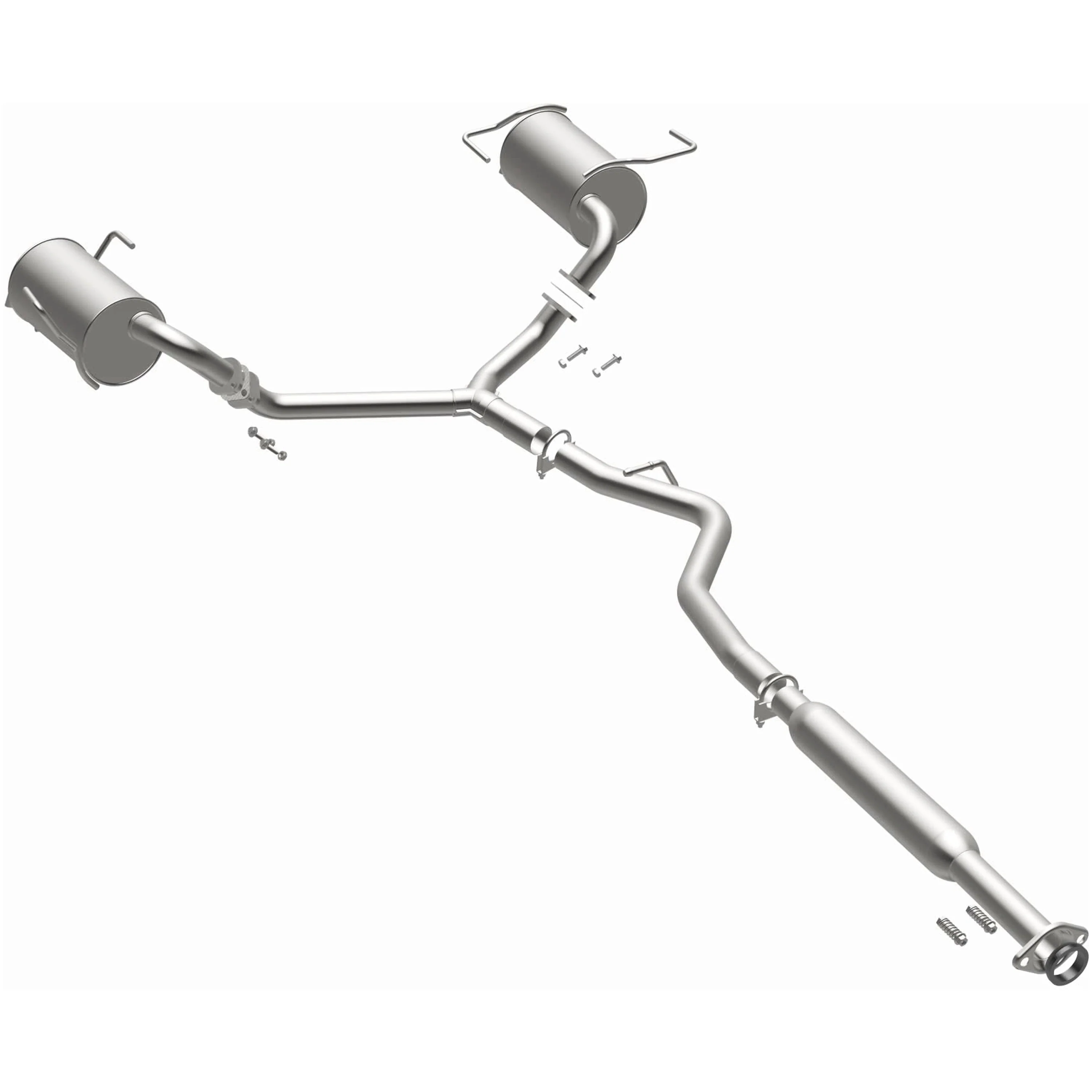 BRExhaust 2010-2015 Subaru Outback 3.6L Direct-Fit Exhaust System Kit 106-0918 - Image 2